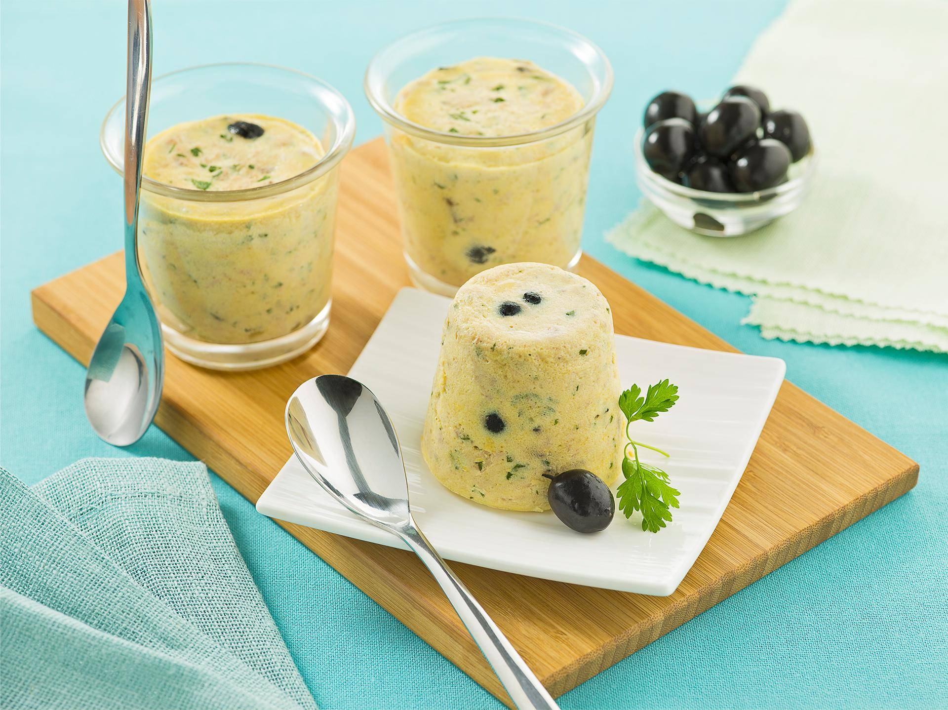 Flans de thon aux olives - Recepten undefined | Tefal