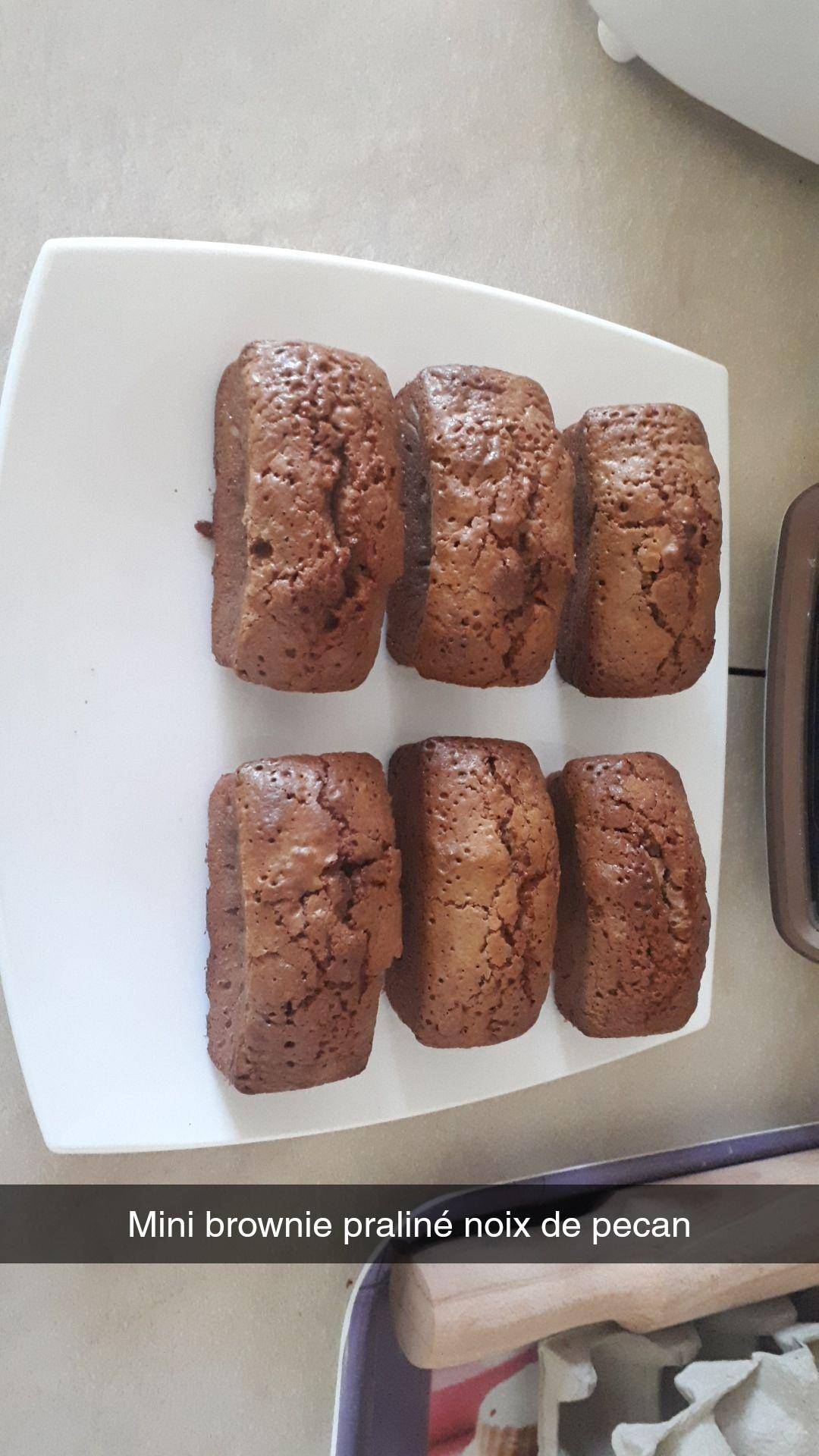 Brownie chocolat praliné noix de pécan - Recepten Cake Factory | Tefal