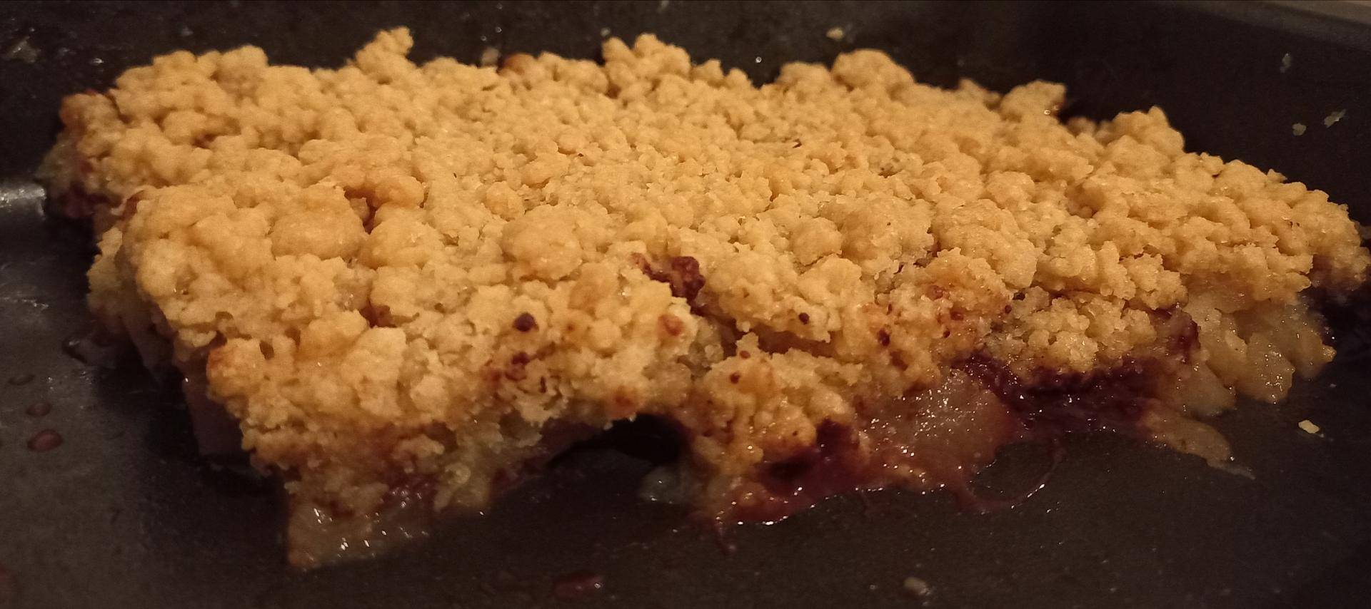 Crumble aux poires - Recepten Cake Factory | Tefal