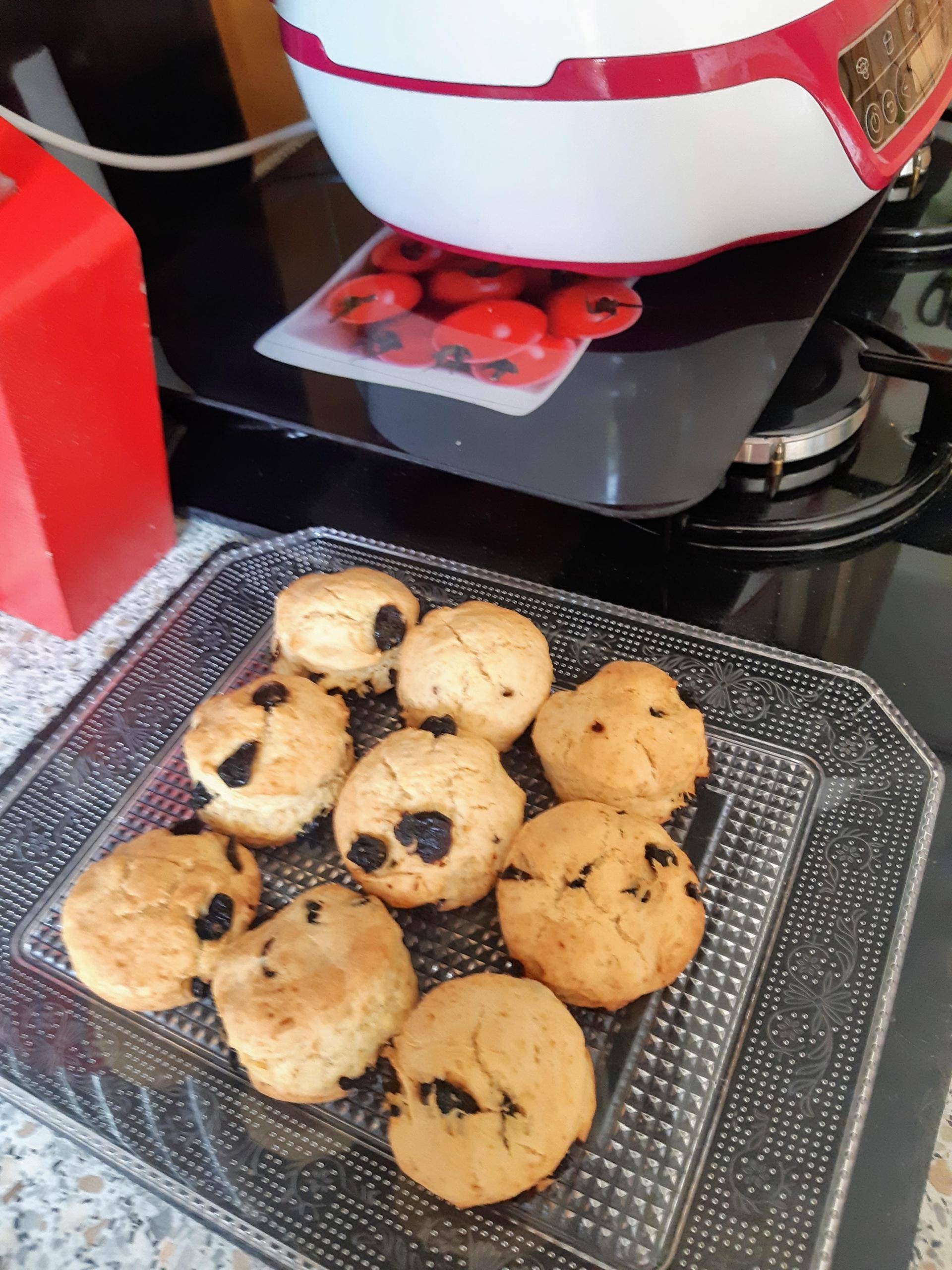 SCONES AUX CRAMBERRIES - Recette Cake Factory | Tefal