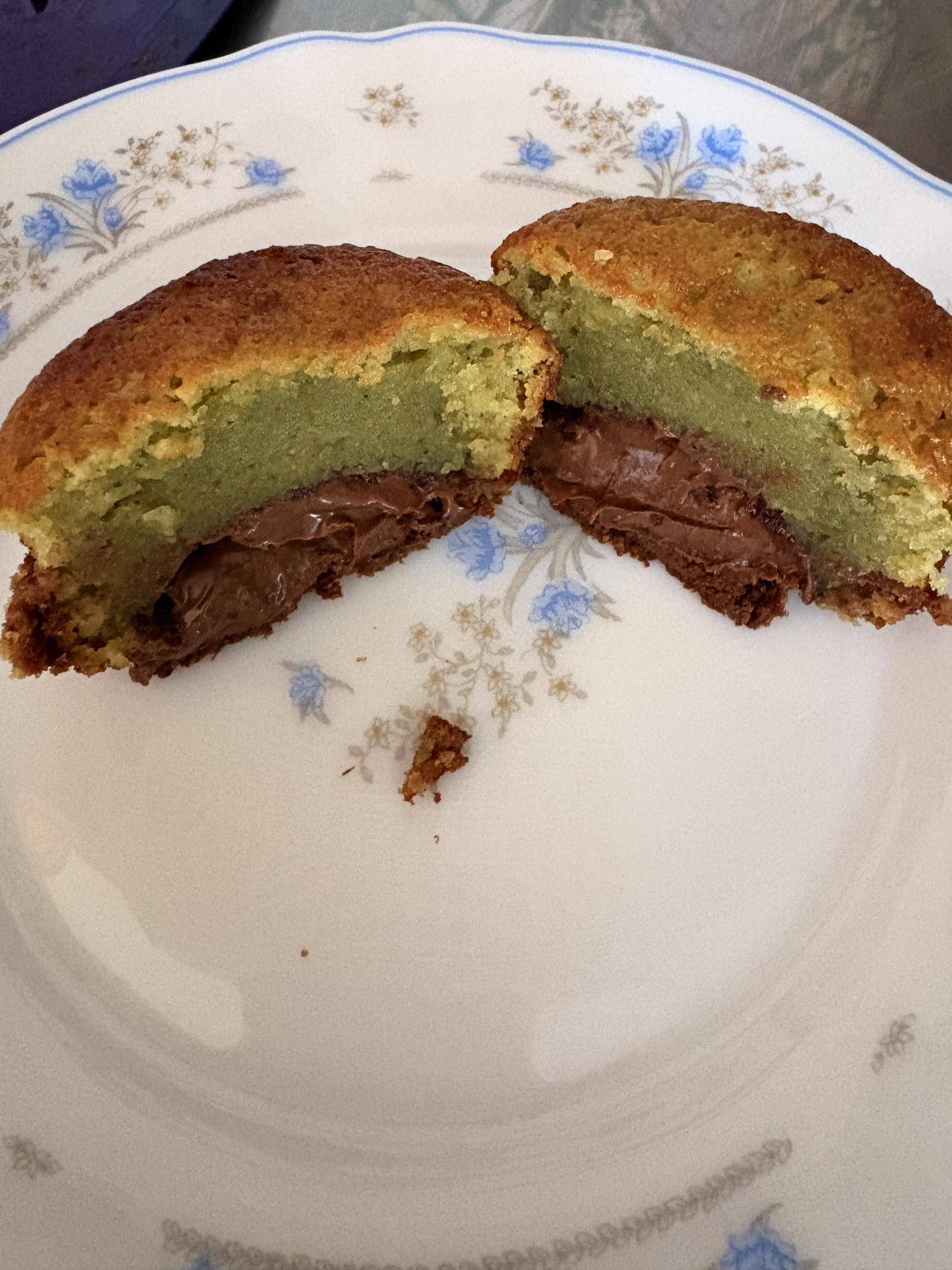 Fondant pistache cœur nutella - Recette Cake Factory | Tefal