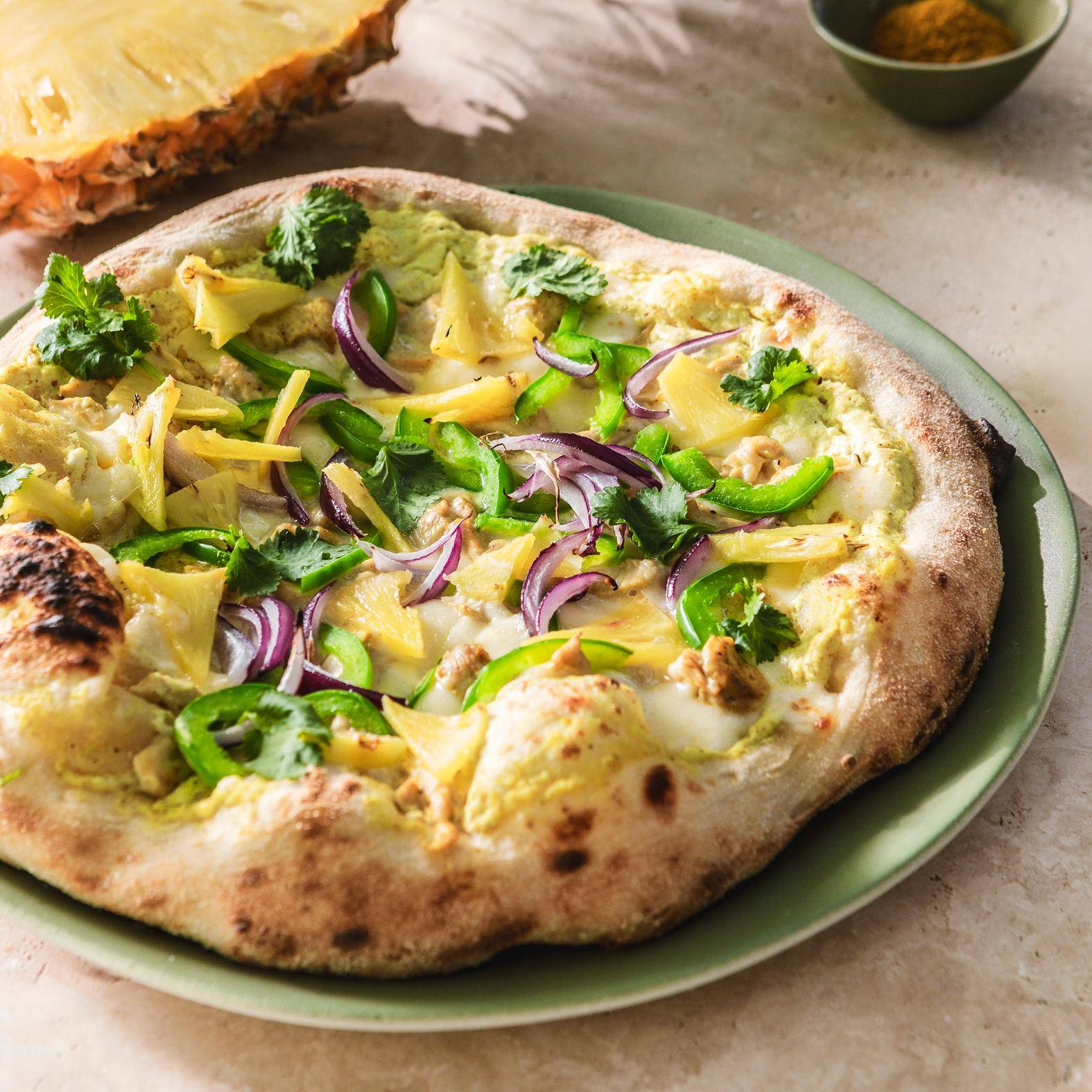 Pizza hawaïenne au poulet - Recette Pizza Pronto | Tefal