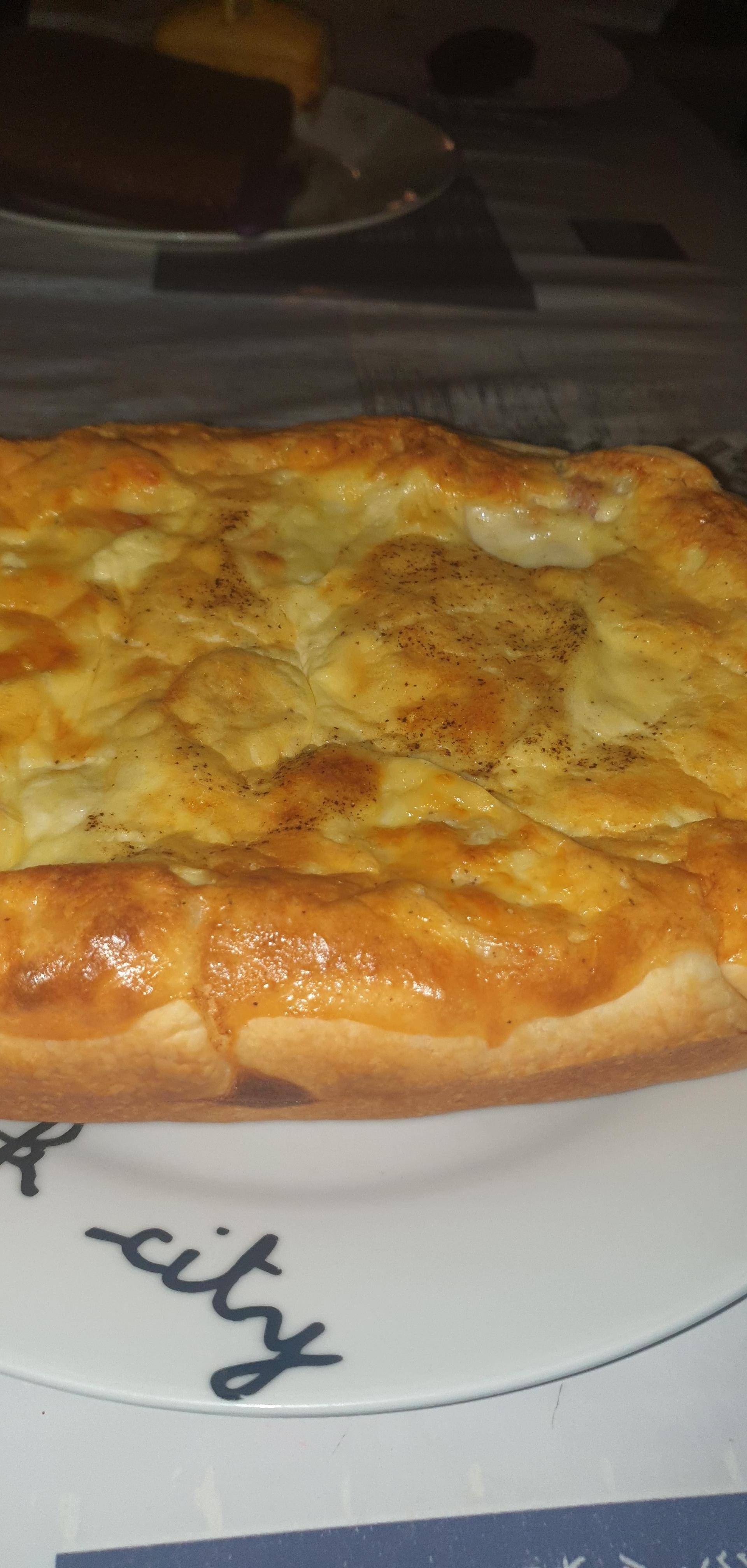 Quiche dés de jambon mozarella - Recette Cake Factory | Tefal