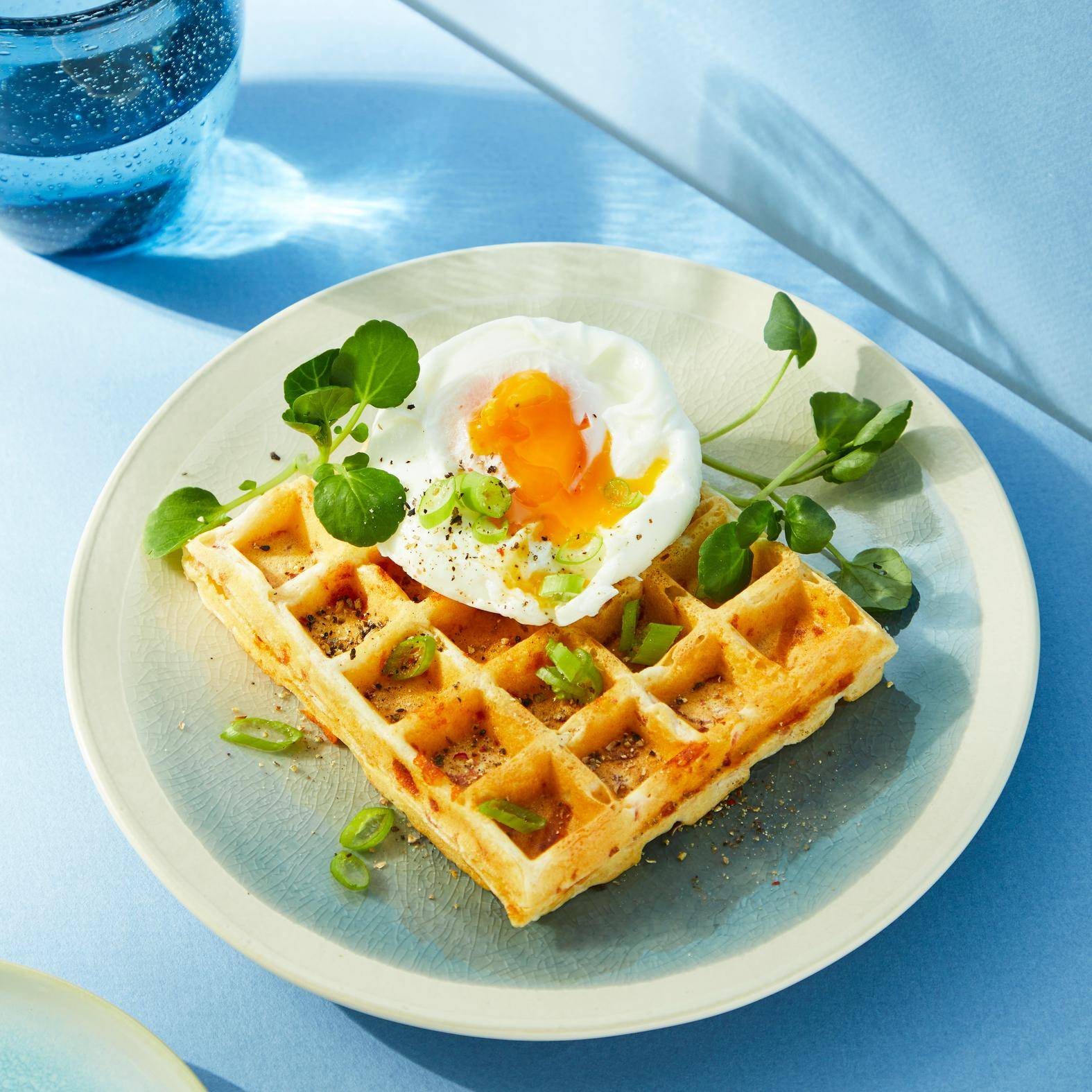 Bacon and cheddar savoury waffles - Recepten Snack Collection MECHANICAL | Tefal