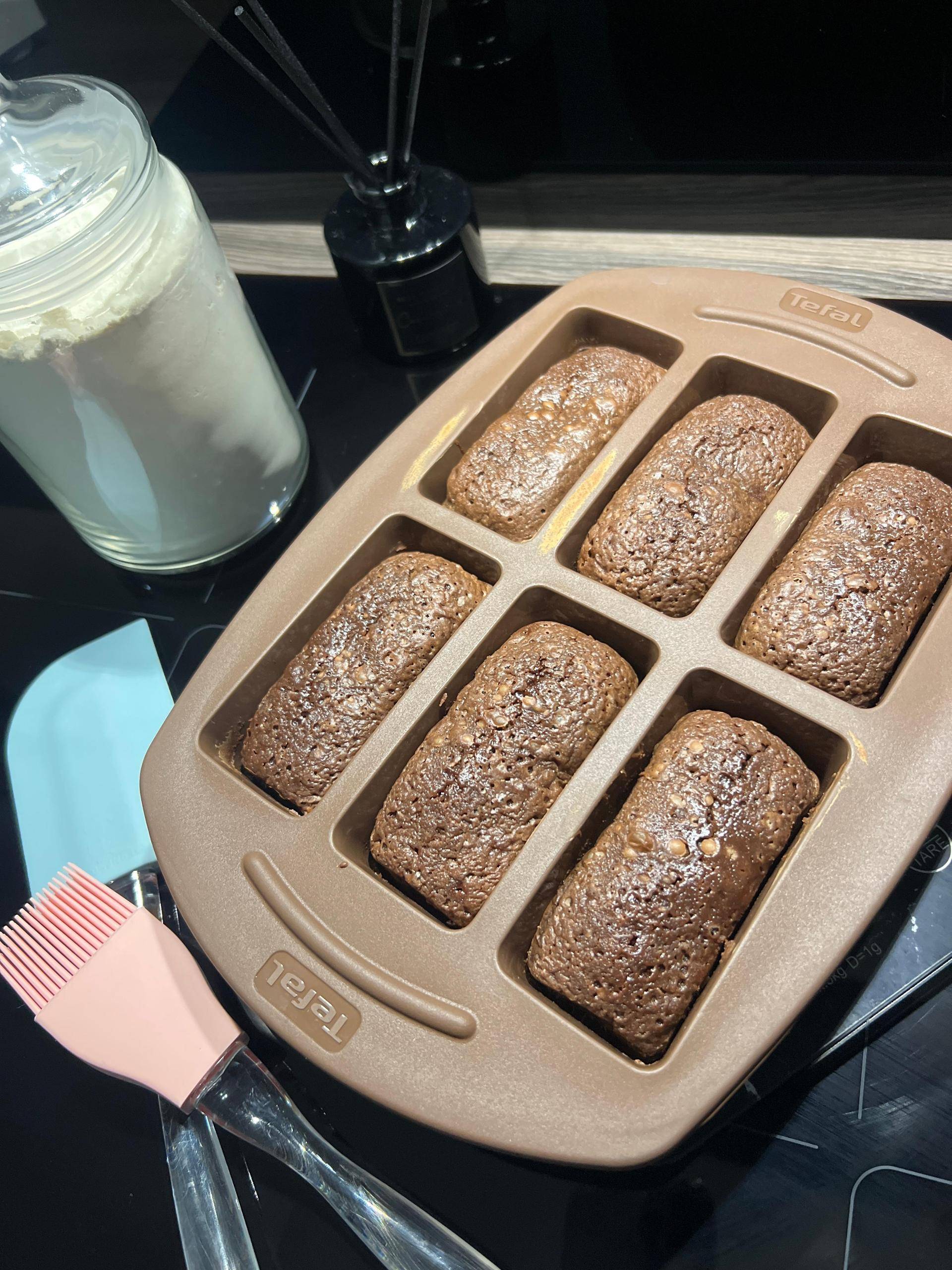 6 petits brownies - Recette Cake Factory | Tefal