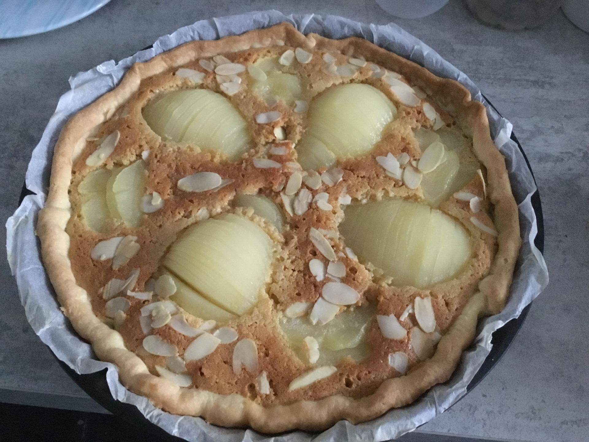 Tarte amandine aux poires - Recepten Cake Factory Infinity | Tefal