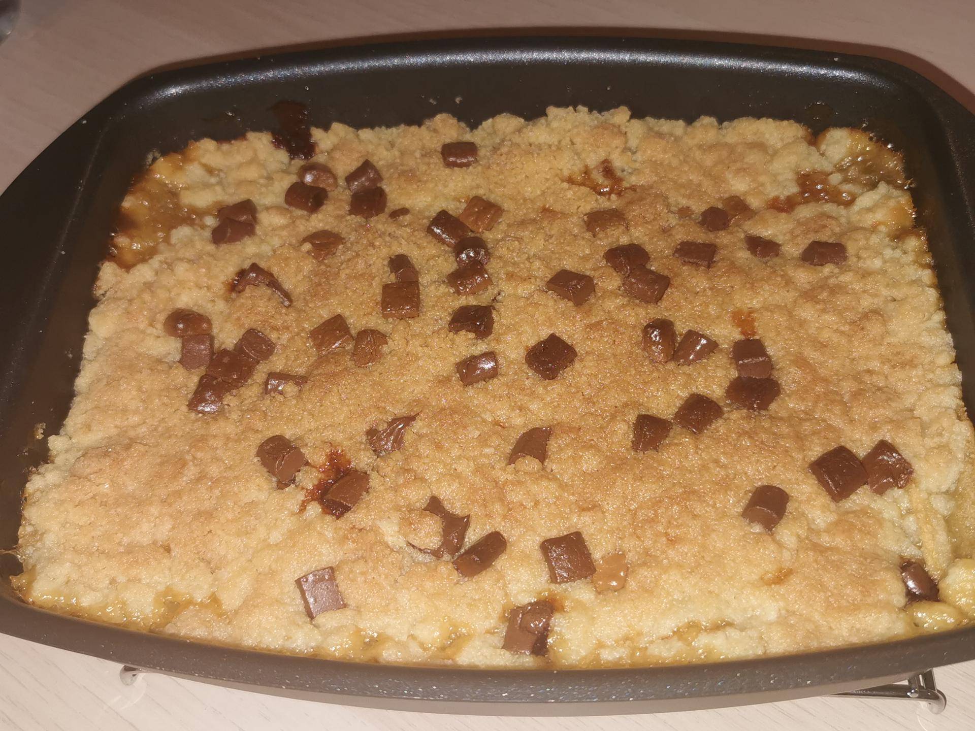Crumble aux pommes - Recepten Cake Factory | Tefal