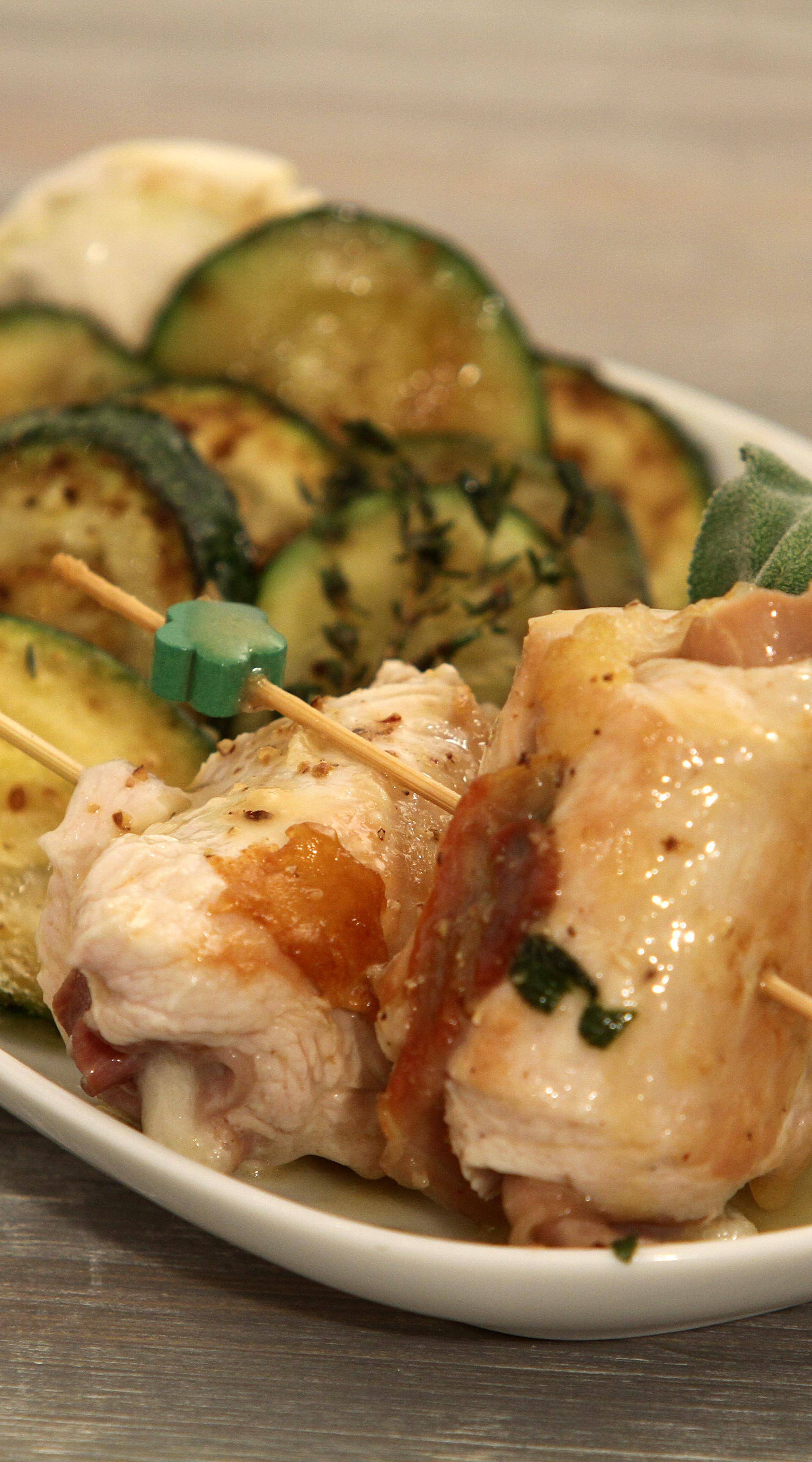 Saltimbocca de dinde et courgettes - Recette Balance de cuisine | Tefal