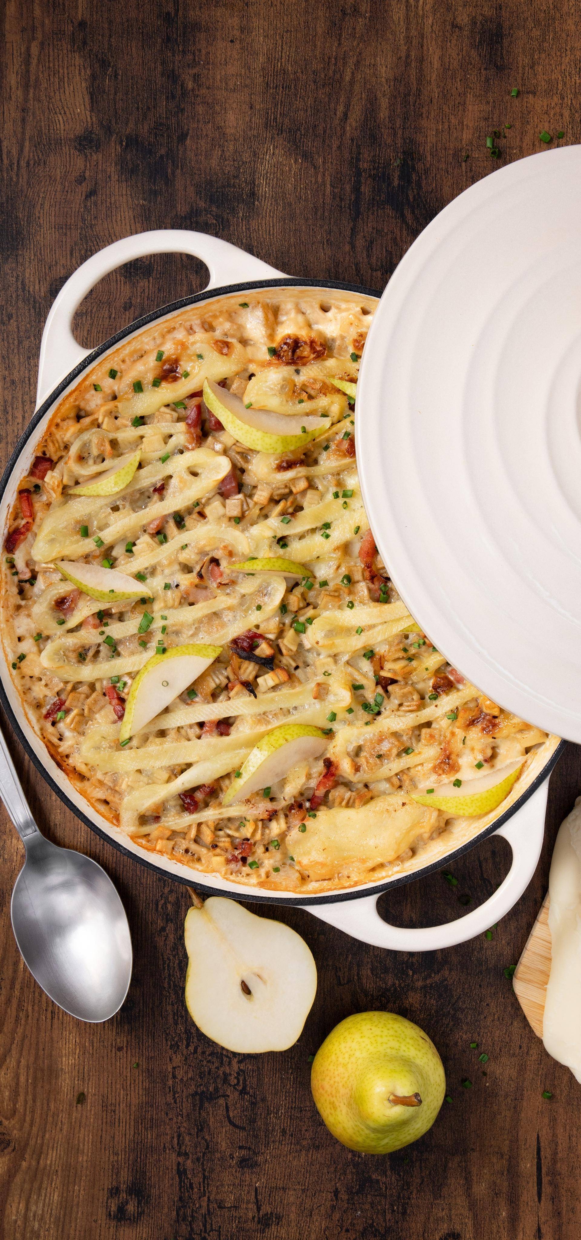 Gratin de crozets en cocotte - Recette Poêles et Casseroles | Tefal