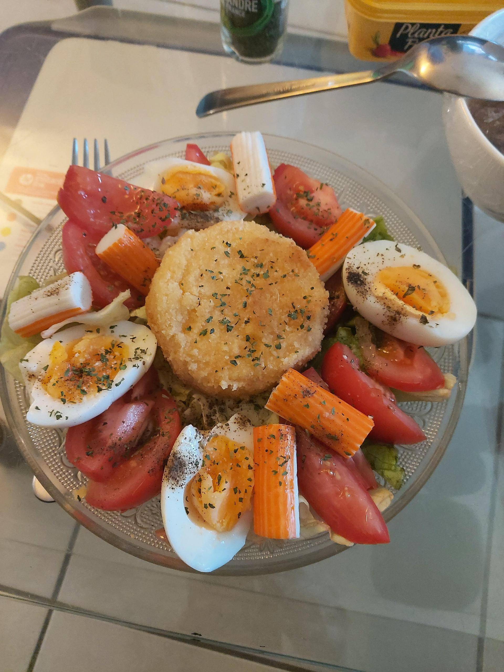 Fromage st marcellin pané - Recette Cake Factory | Tefal