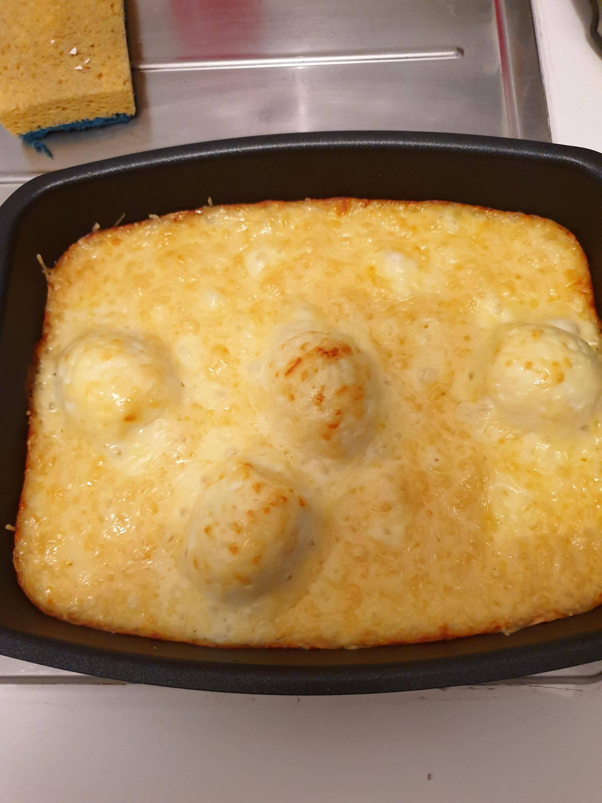 Oeufs à la béchamel - Recepten Cake Factory | Tefal