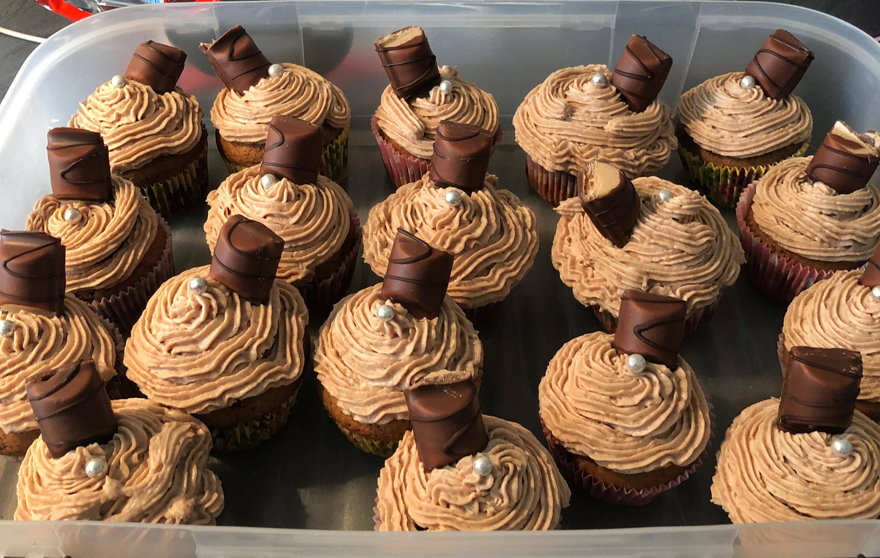 Cupcake kinder Bueno - Recette Cake Factory | Tefal