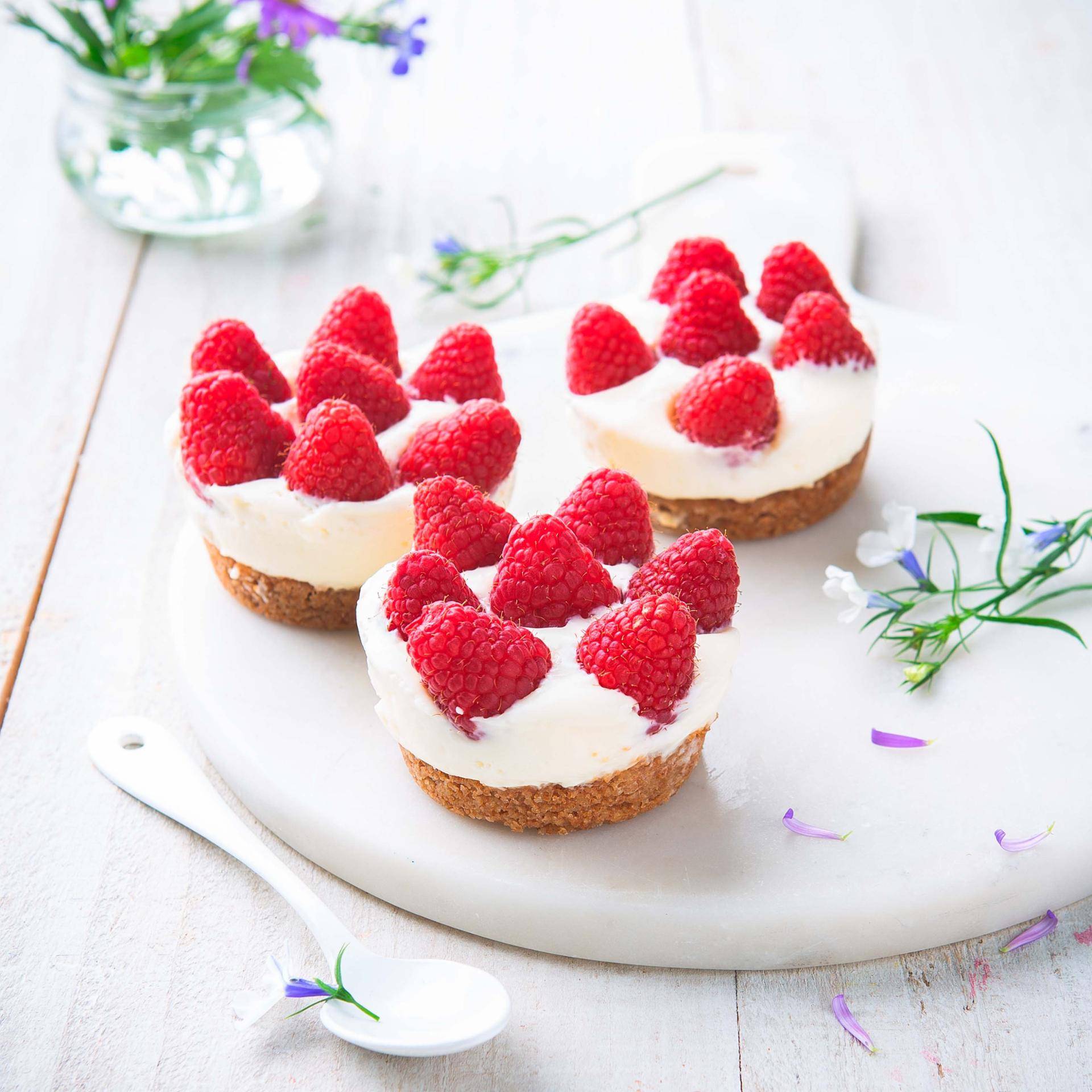 Cheesecake framboise gingembre - Recepten Cake Factory | Tefal