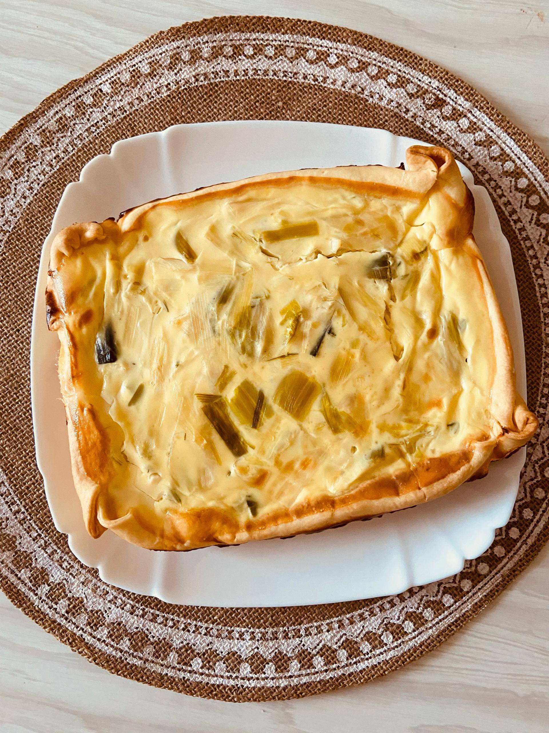 Quiche au poireaux - Recepten Cake Factory Délices | Tefal