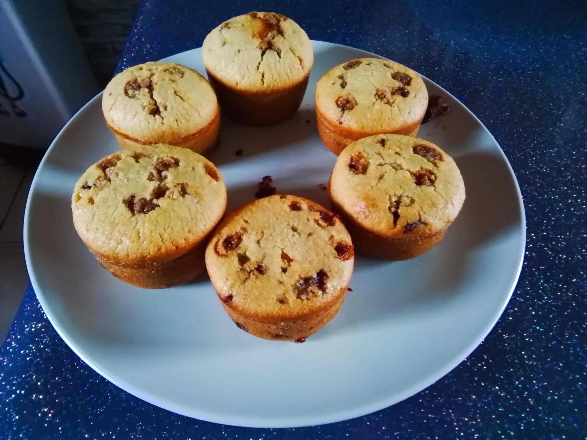 Muffins aux pépites de chocolat et smarises - Recette Cake Factory Délices | Tefal