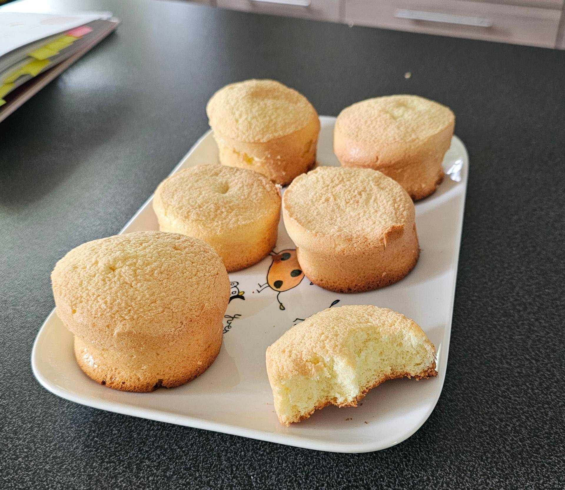Gâteaux de savoie individuel - Recepten Cake Factory | Tefal