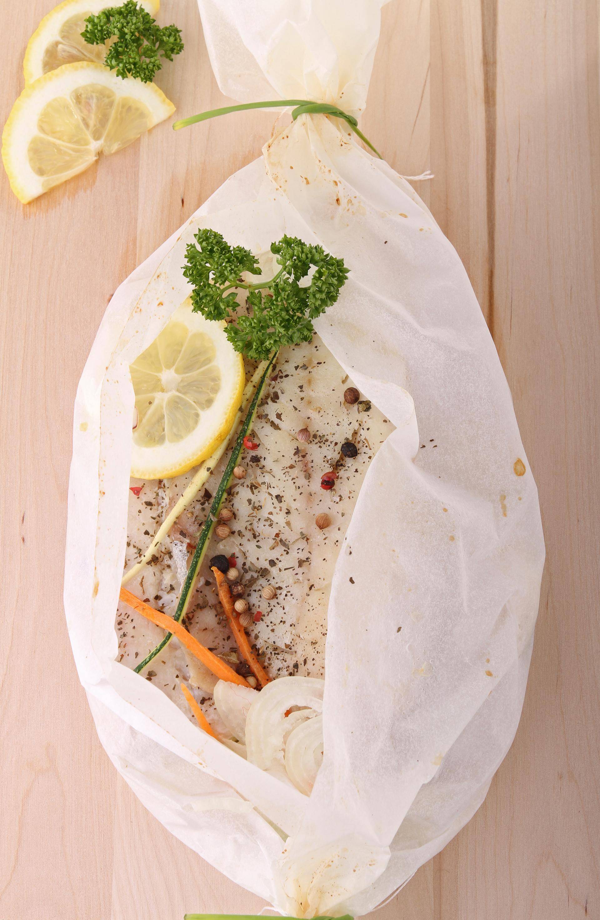 Papillote de daurade au lait de coco - Recepten Balance de cuisine | Tefal