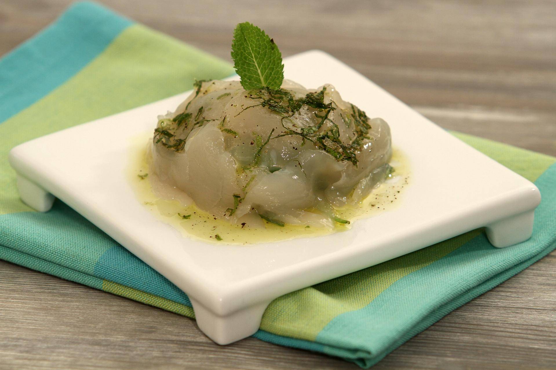 Marinade de Saint-Jacques à la menthe poivrée - Recepten undefined | Tefal