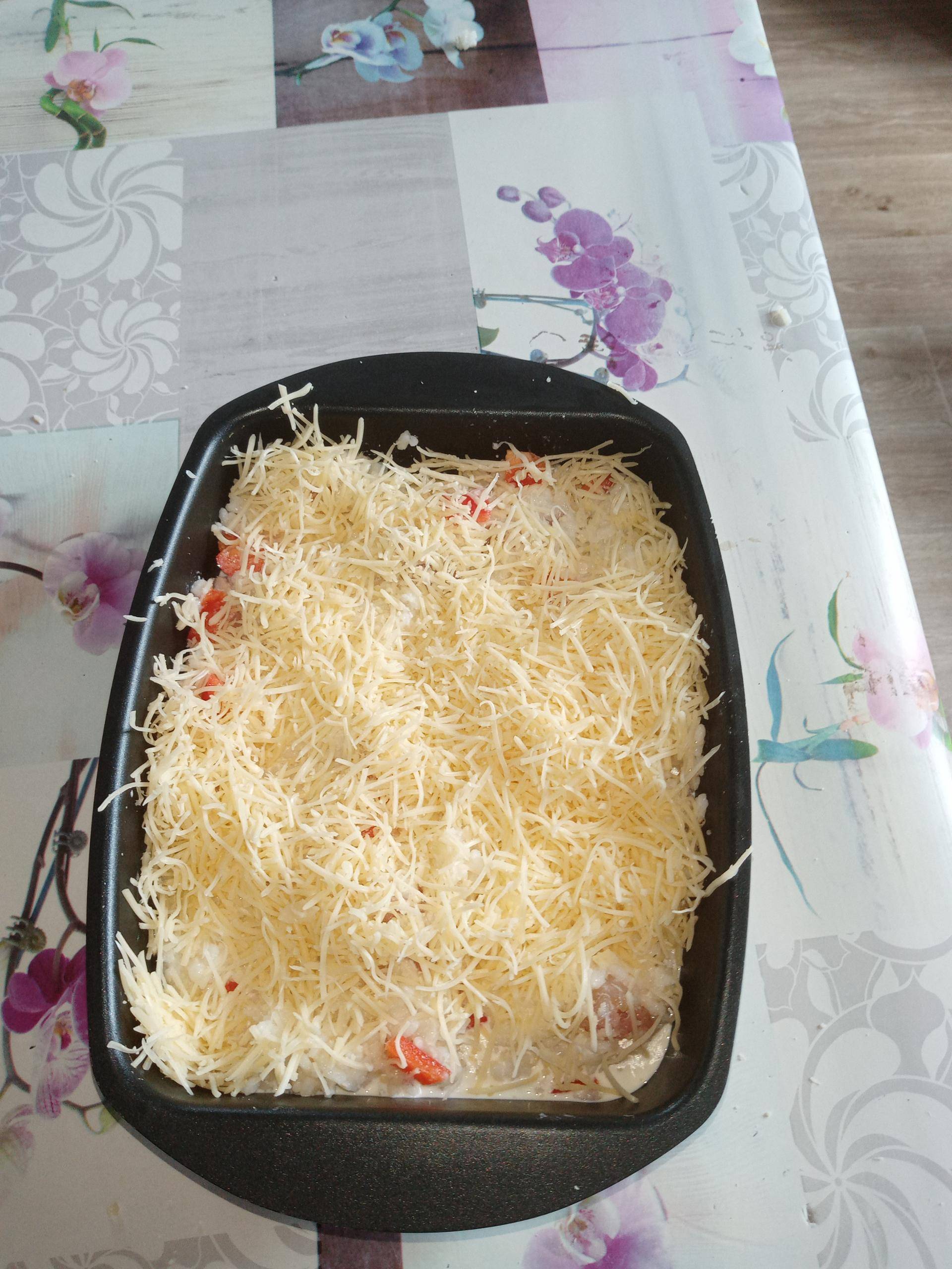 Gratin de de restes de riz - Recette Cake Factory Délices | Tefal