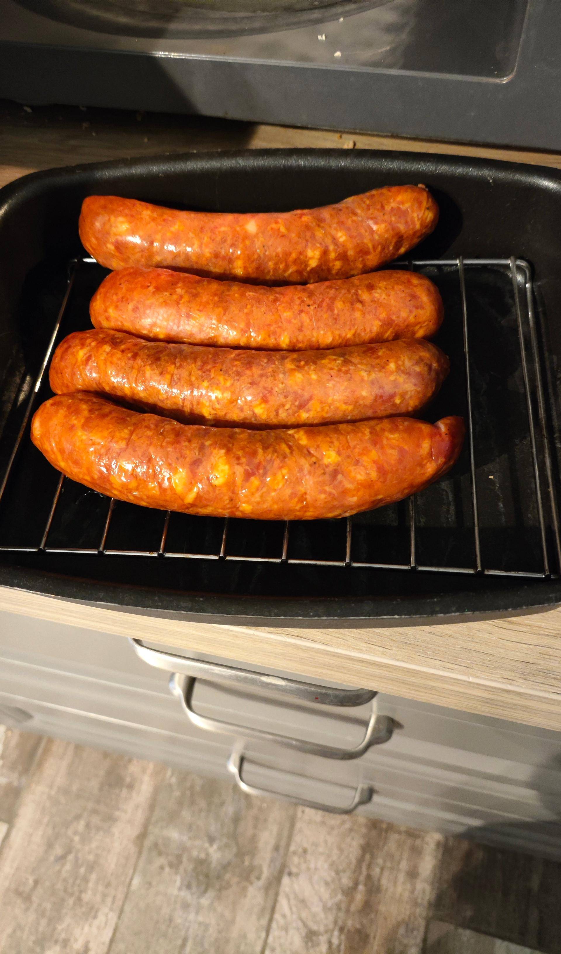 Saucisses fumées - Recepten Cake Factory | Tefal