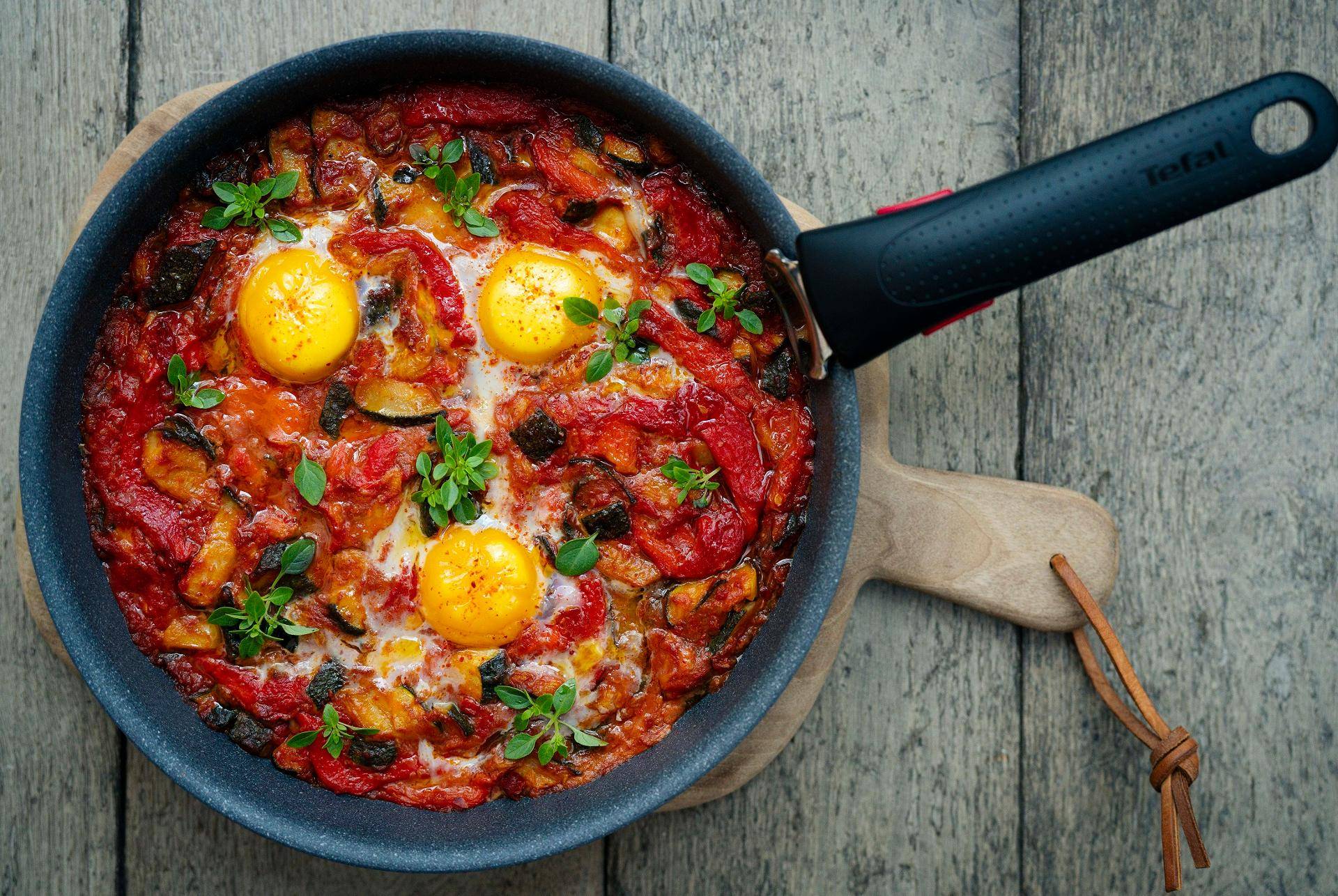 Chakchouka au cumin - Recepten Poêles et Casseroles | Tefal
