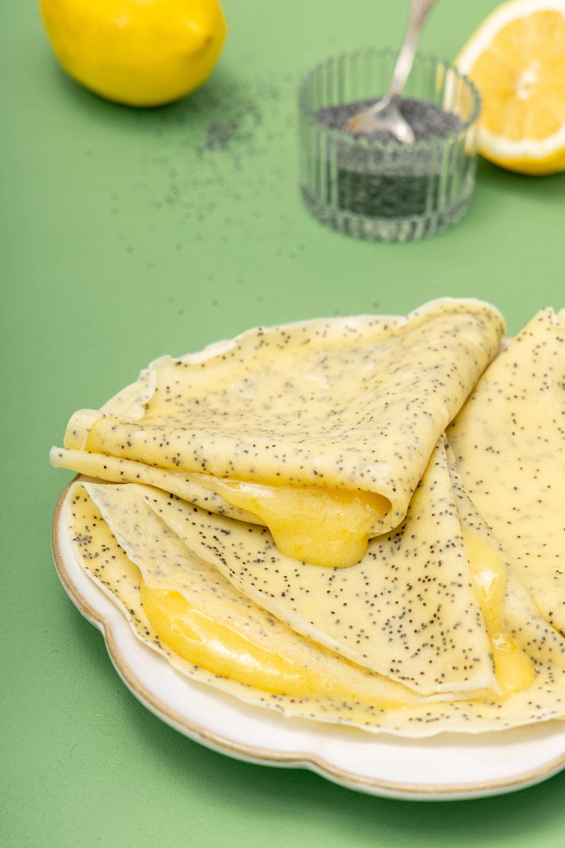 Crêpes citron pavot & lemon curd - Recette Poêles et Casseroles | Tefal