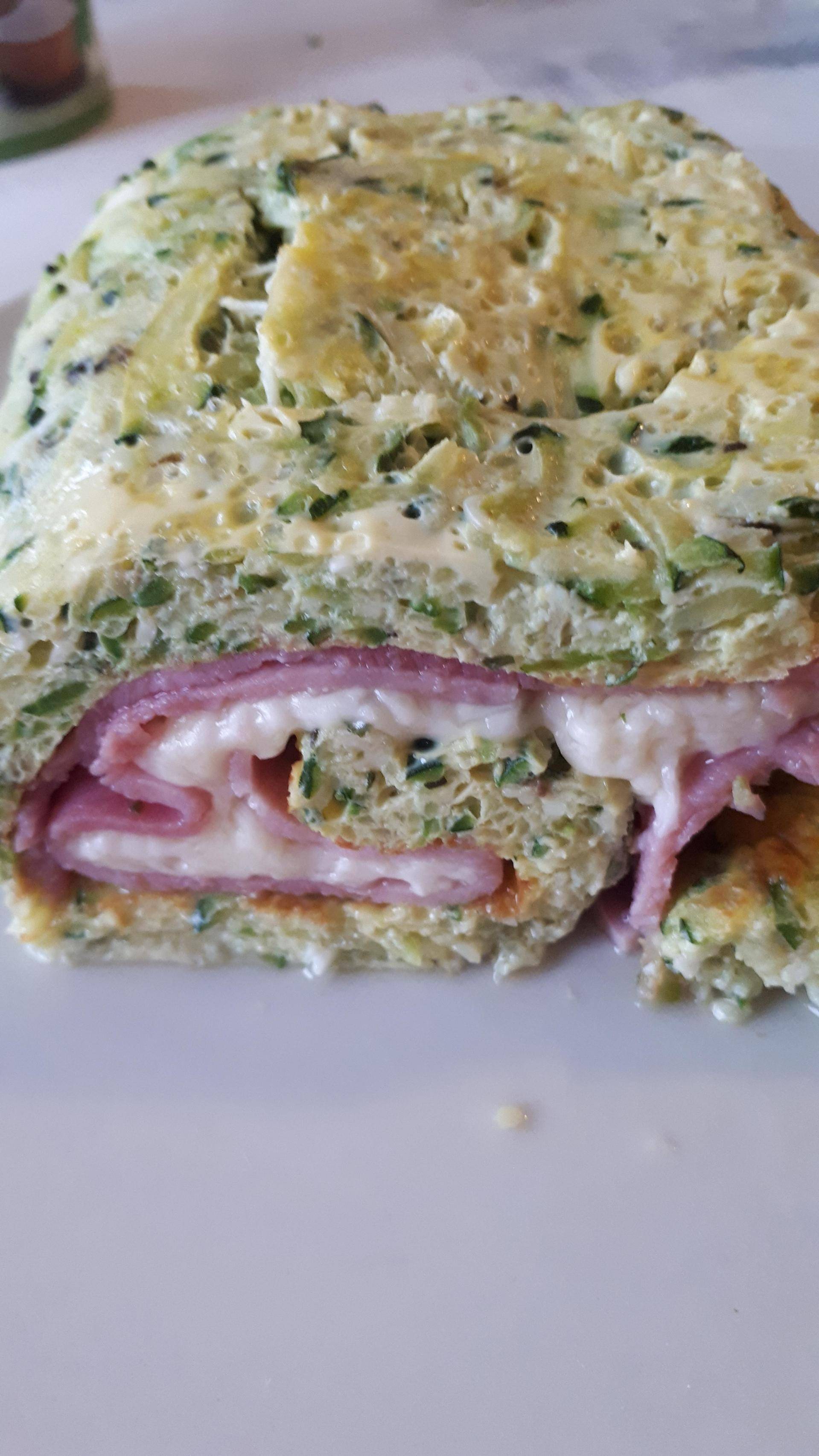 Roulé courgette jambon Fromage - Recette Cake Factory | Tefal