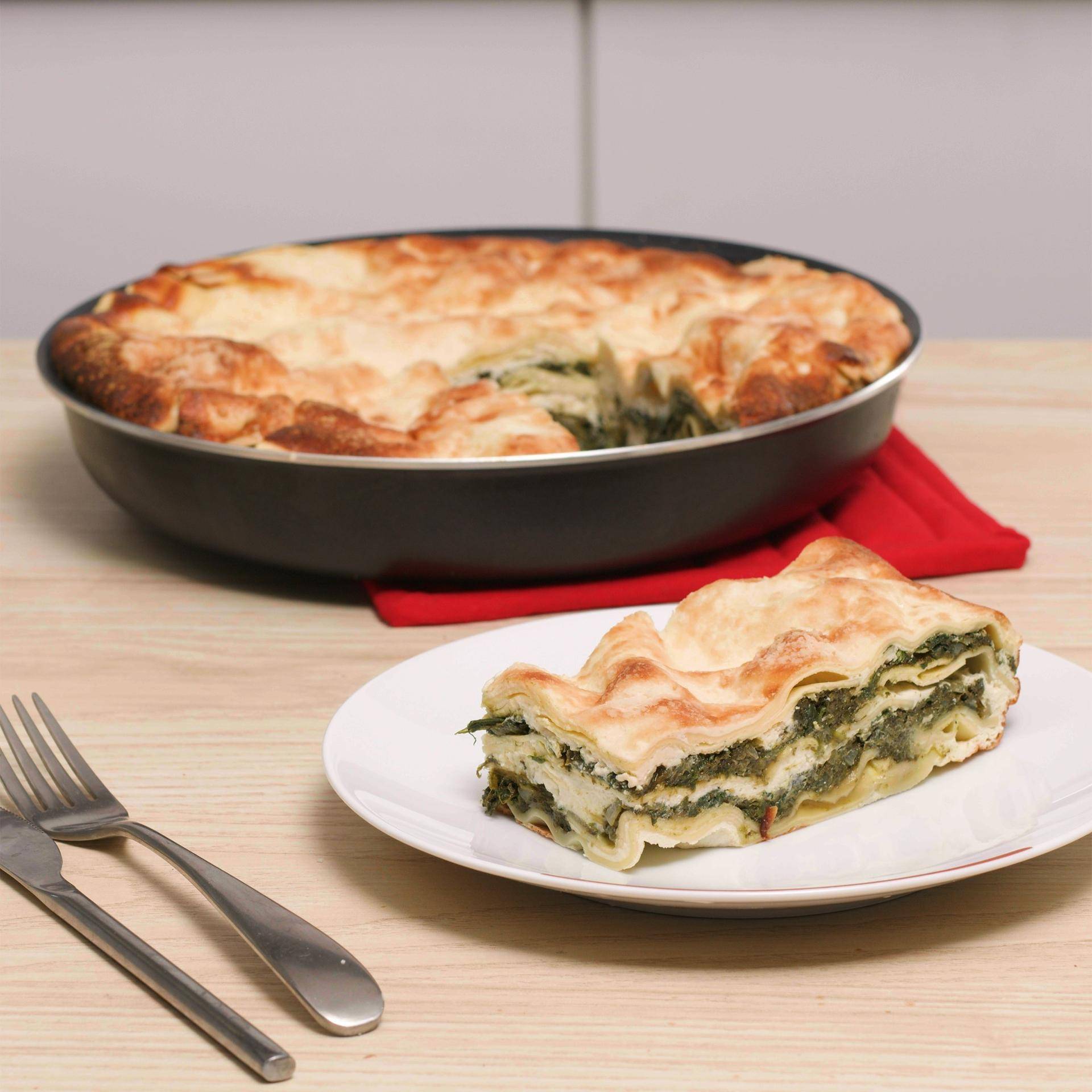 Lasagnes végétariennes épinards et ricotta - Recette Poêles et Casseroles | Tefal