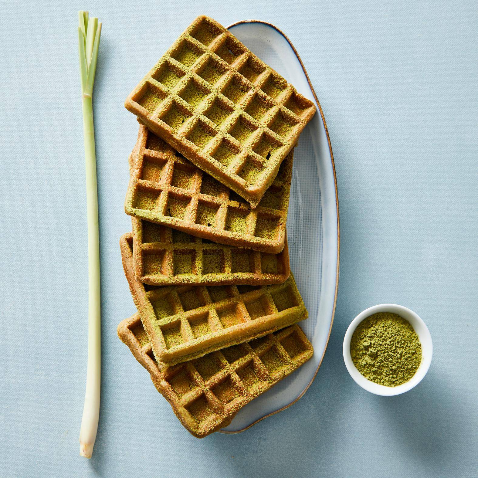 Crispy waffles with matcha - Recette Perfectmix + | Tefal
