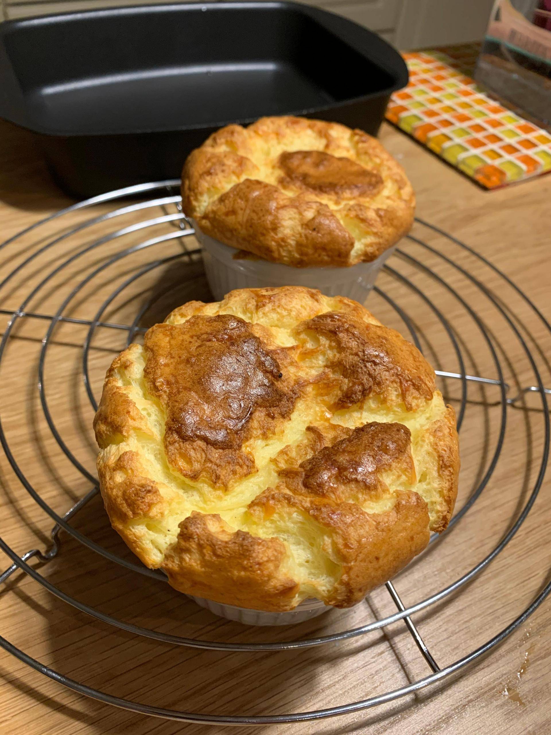 Soufflé au fromage - Recepten Cake Factory | Tefal