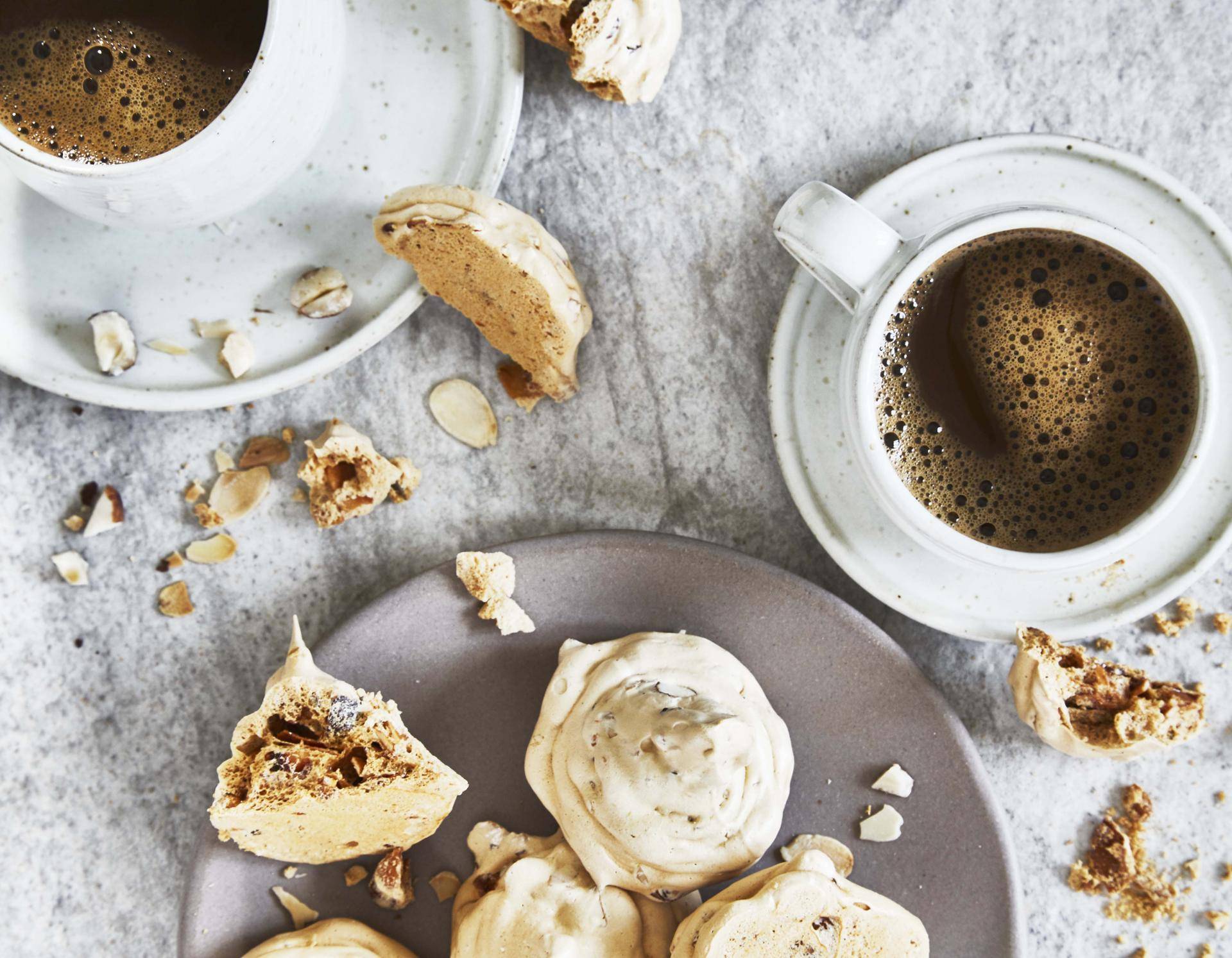 Meringues au miel et aux fruits secs - Recepten Cake Factory | Tefal