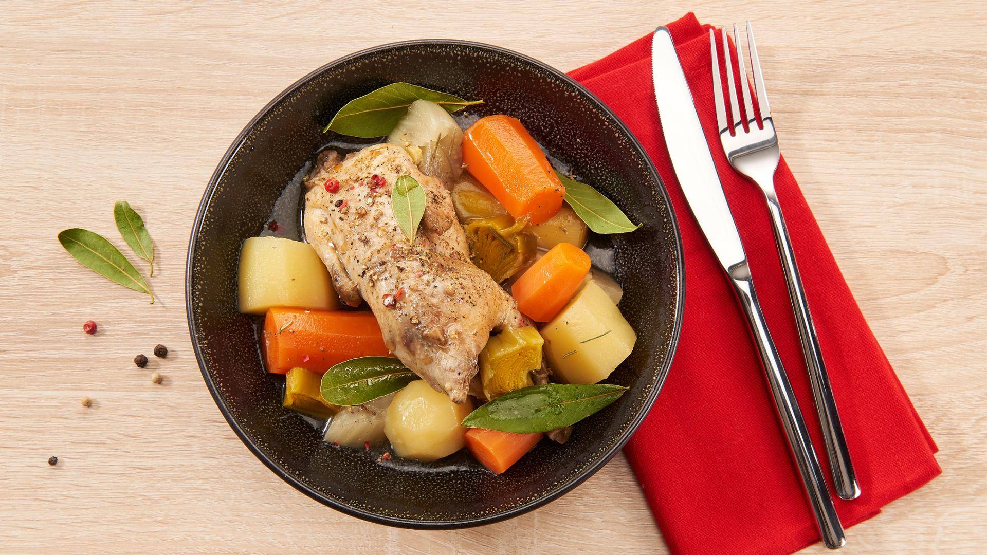 Cailles-au-pot au fenouil - Recepten Poêles et Casseroles | Tefal