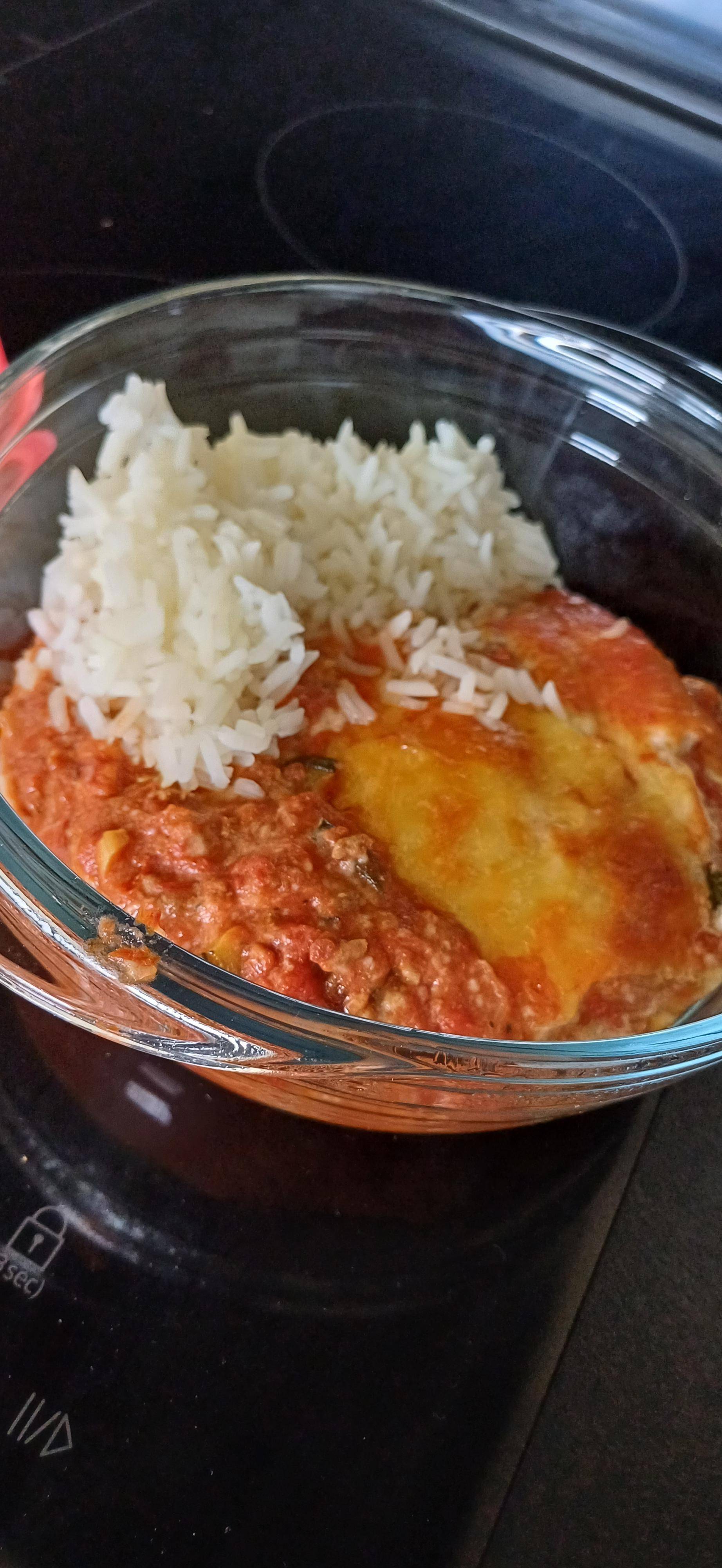Gratin courgettes tomates viande hachée - Recepten Cake Factory | Tefal