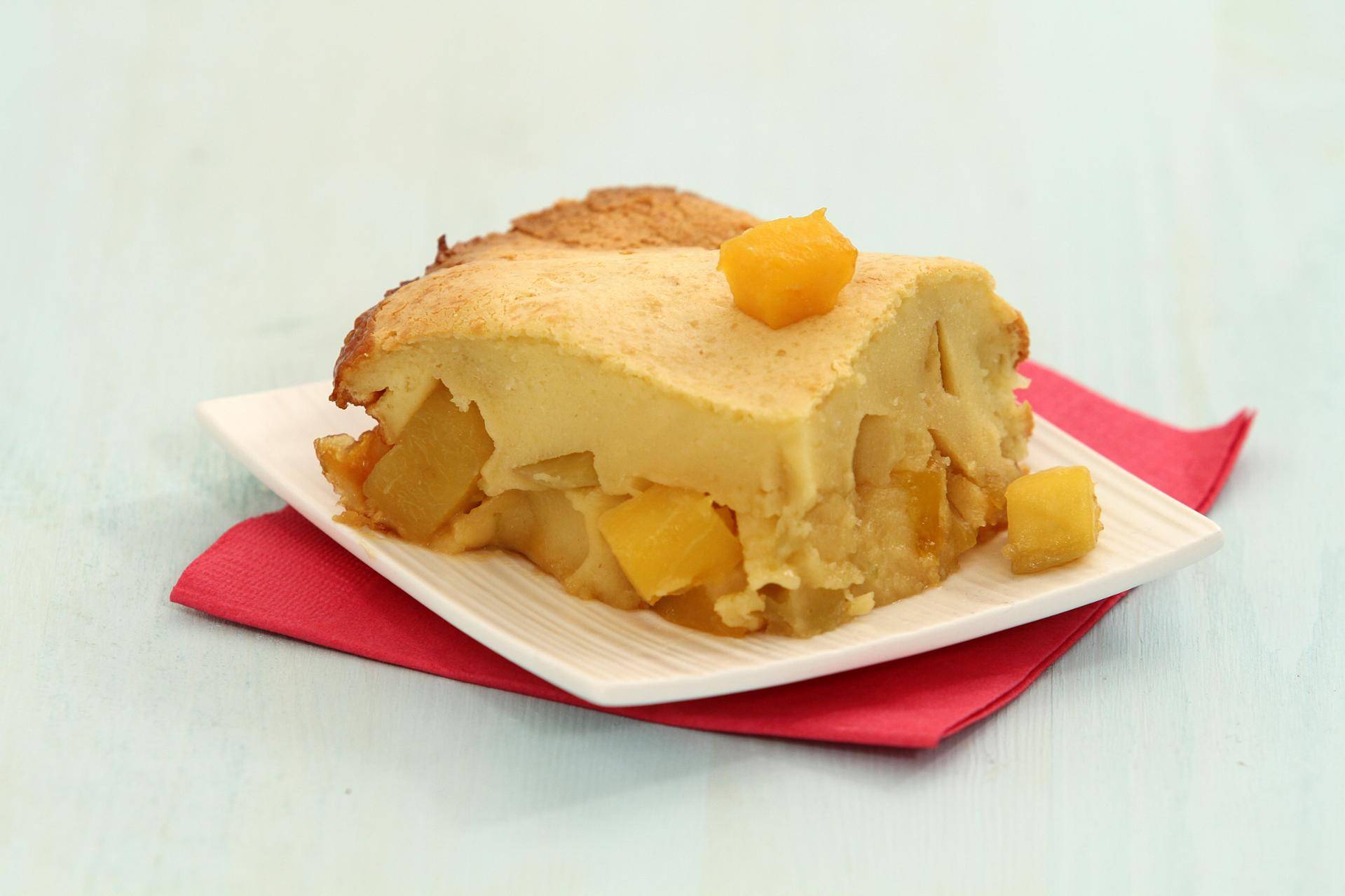 Clafoutis de mangue et citron vert - Recette Balance de cuisine | Tefal