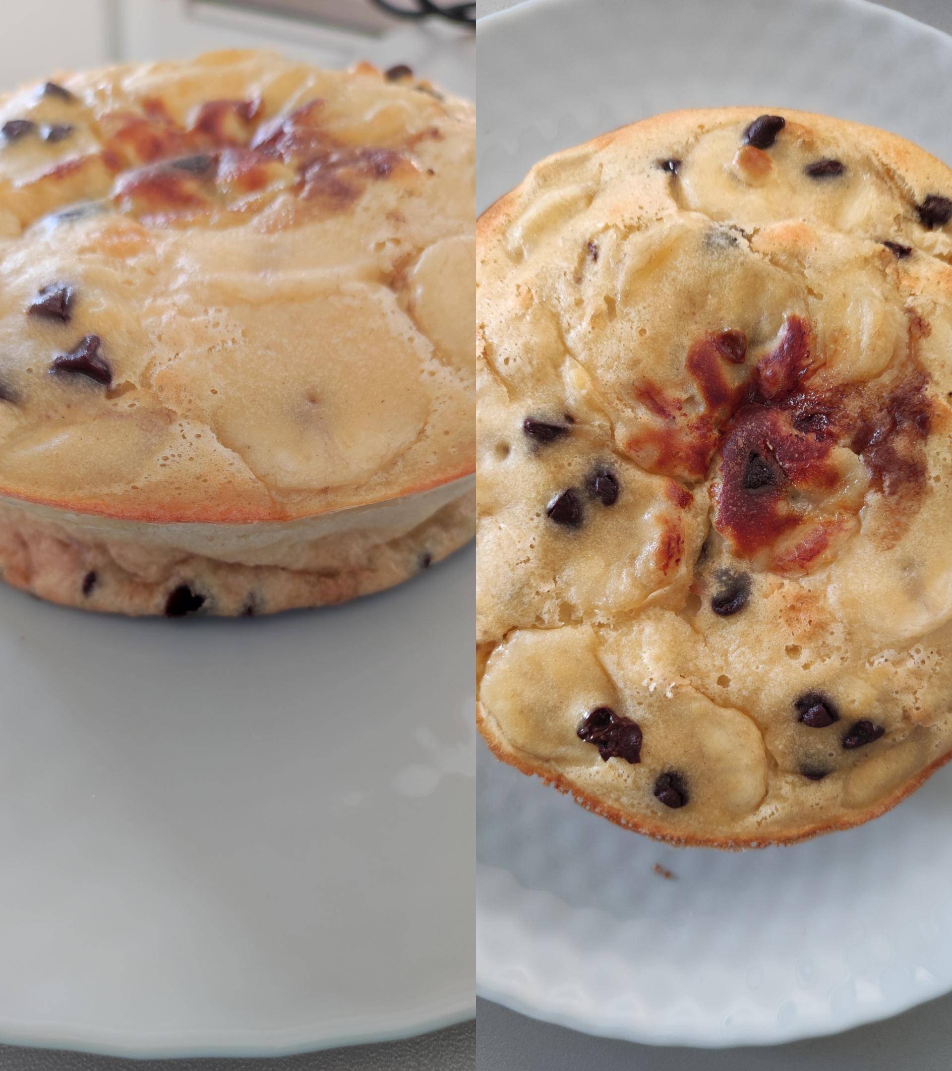 Flan banane et petite de chocolat - Recette Cake Factory | Tefal