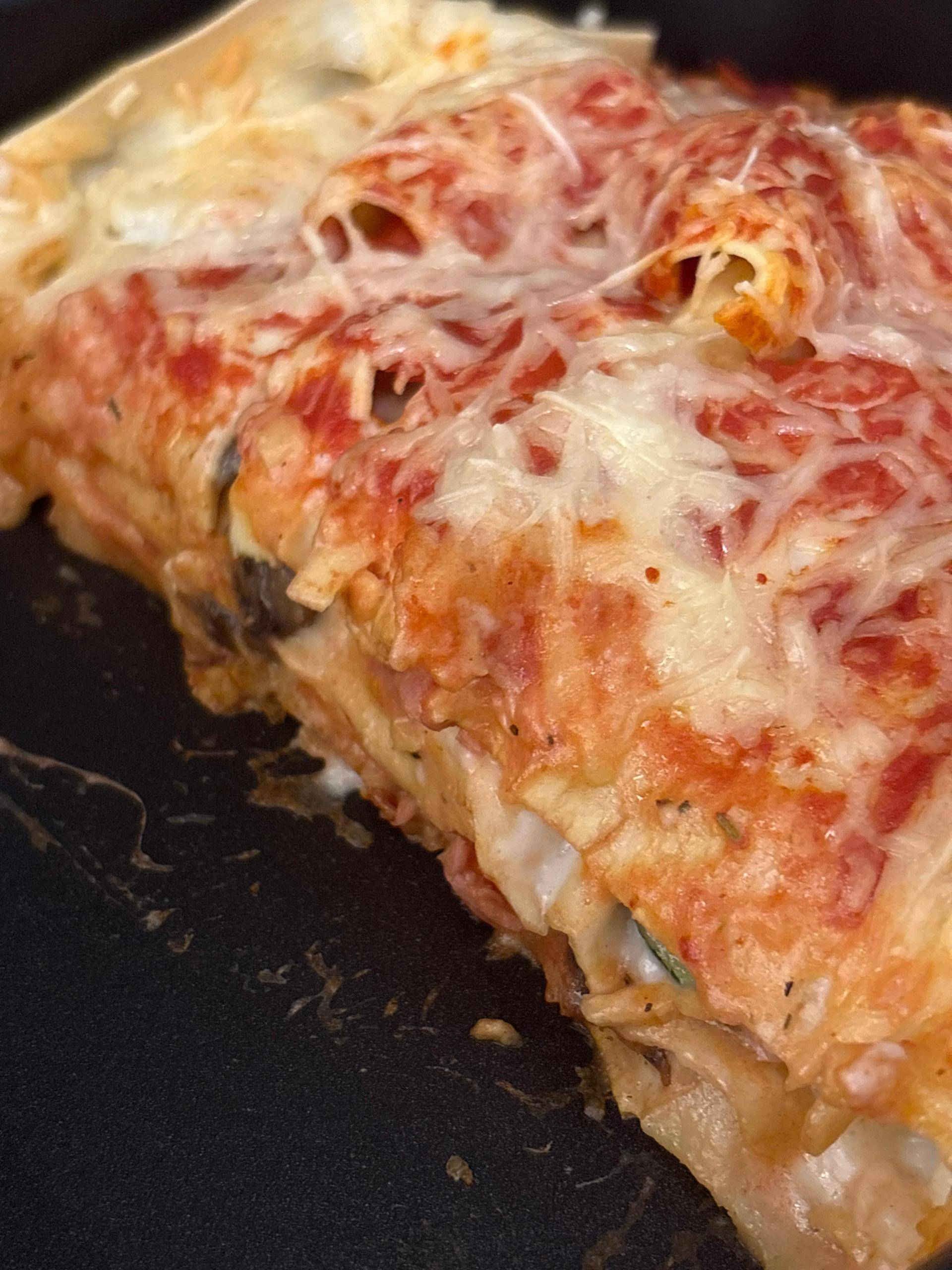 Lasagne courgette champignons jambon - Recette Cake Factory | Tefal