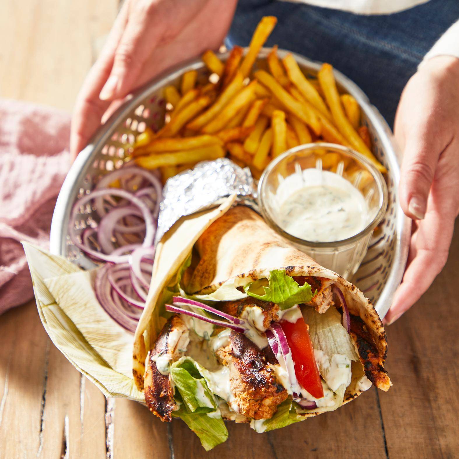 Kebab de poulet - Recette OptiGrill 2in1 | Tefal