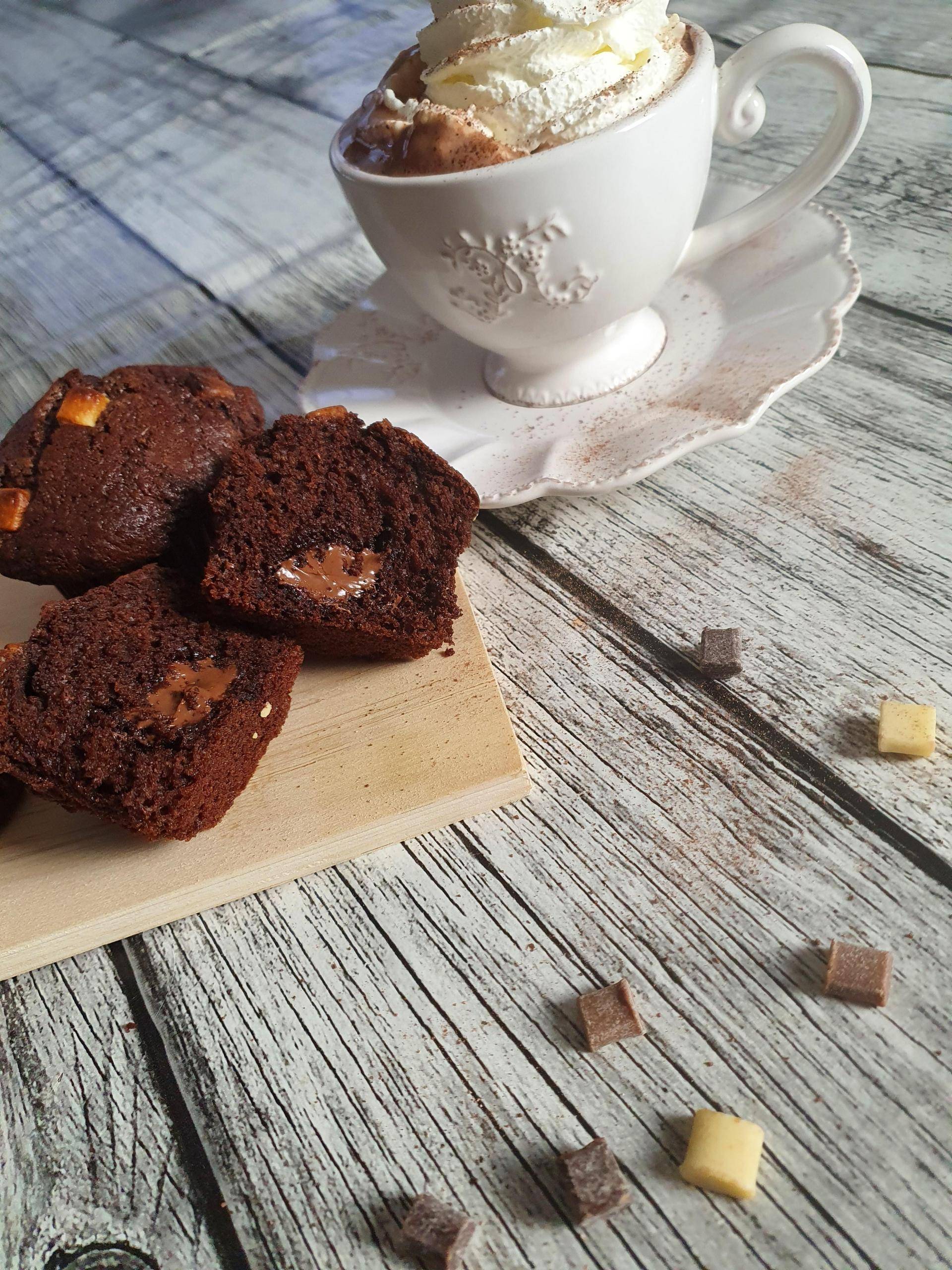 Muffins cœur Nutella - Recette Cake Factory | Tefal