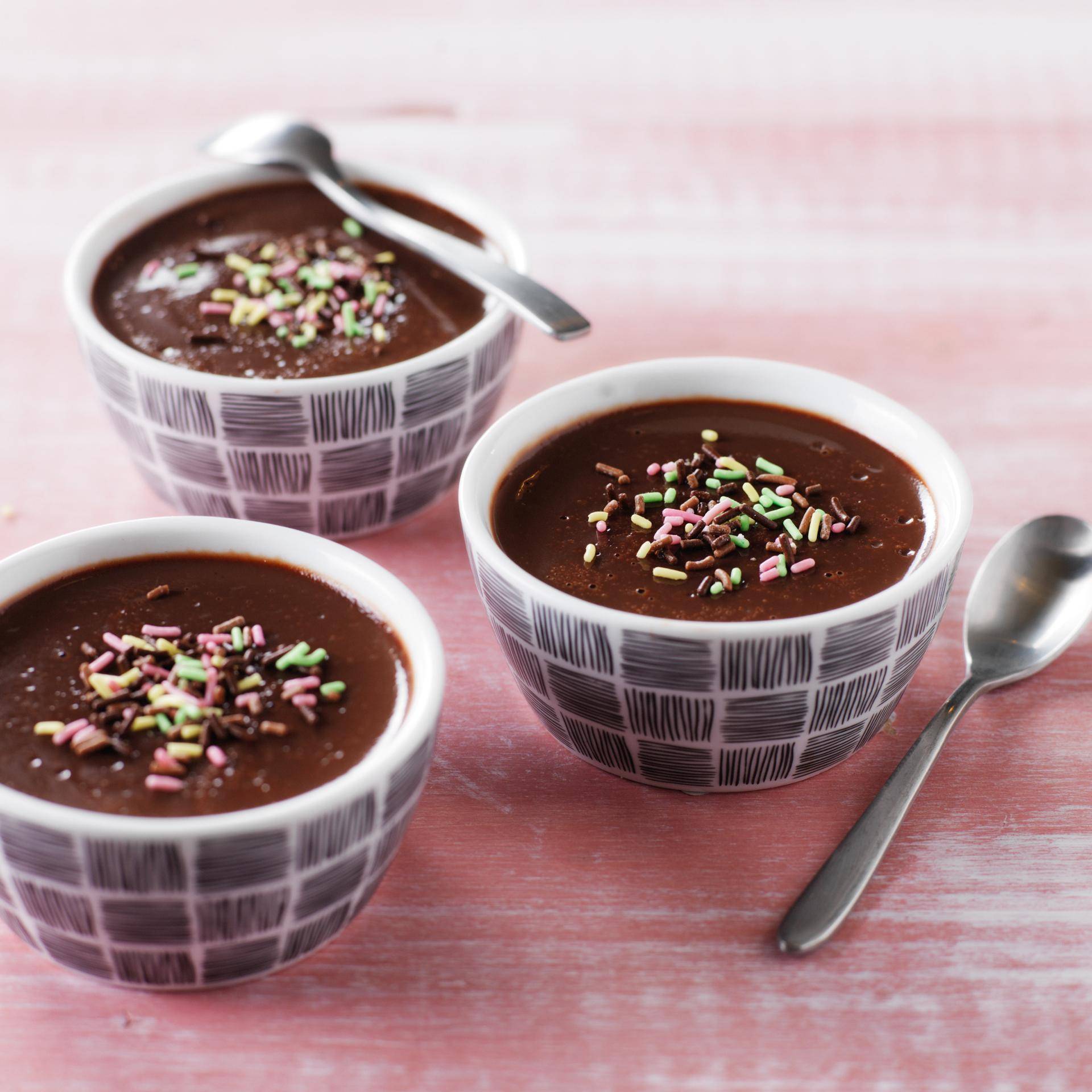 Petits pots de crème au chocolat - Recepten Balance de cuisine | Tefal