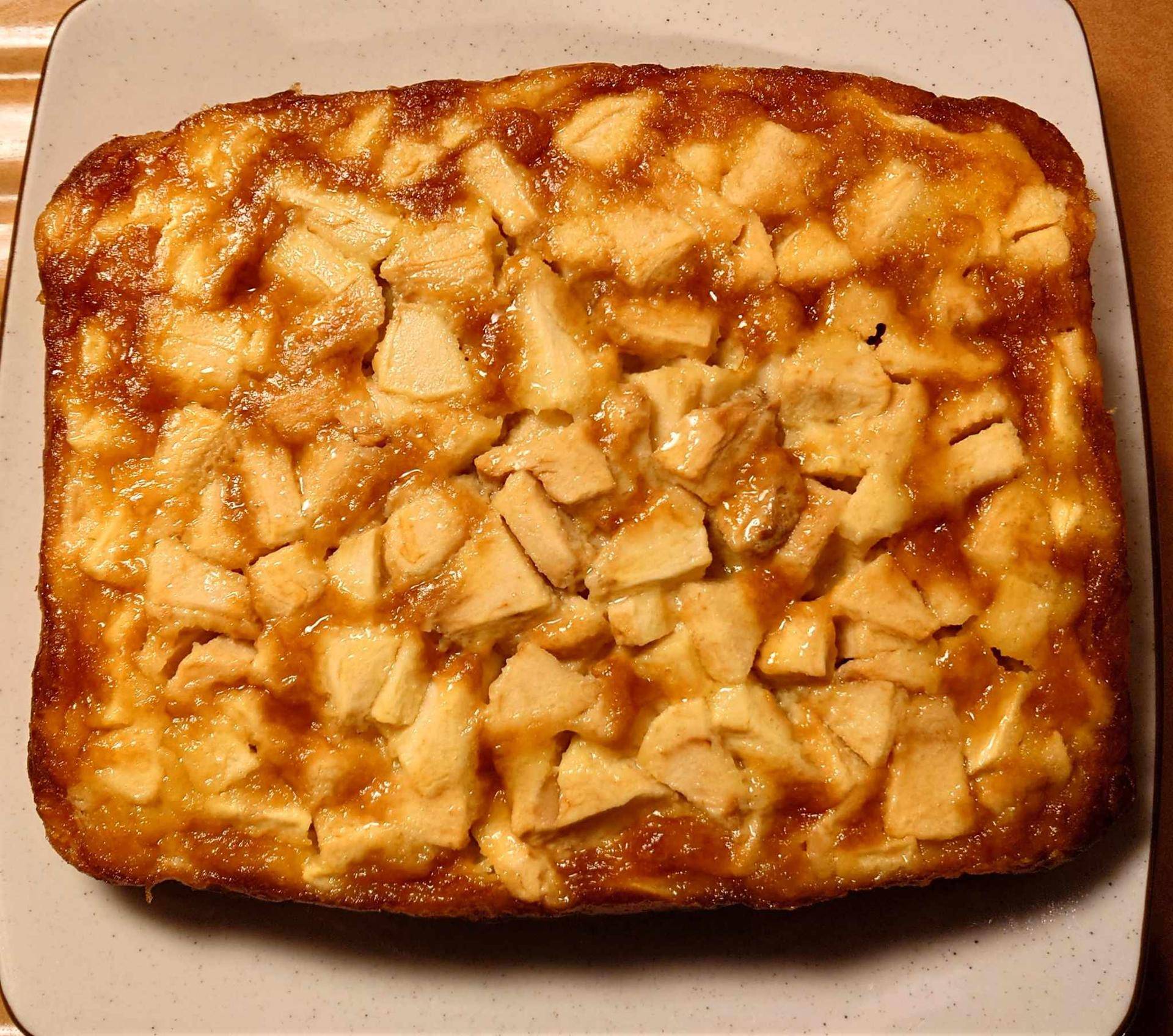 Flan aux pommes ou poires - Recette Cake Factory | Tefal