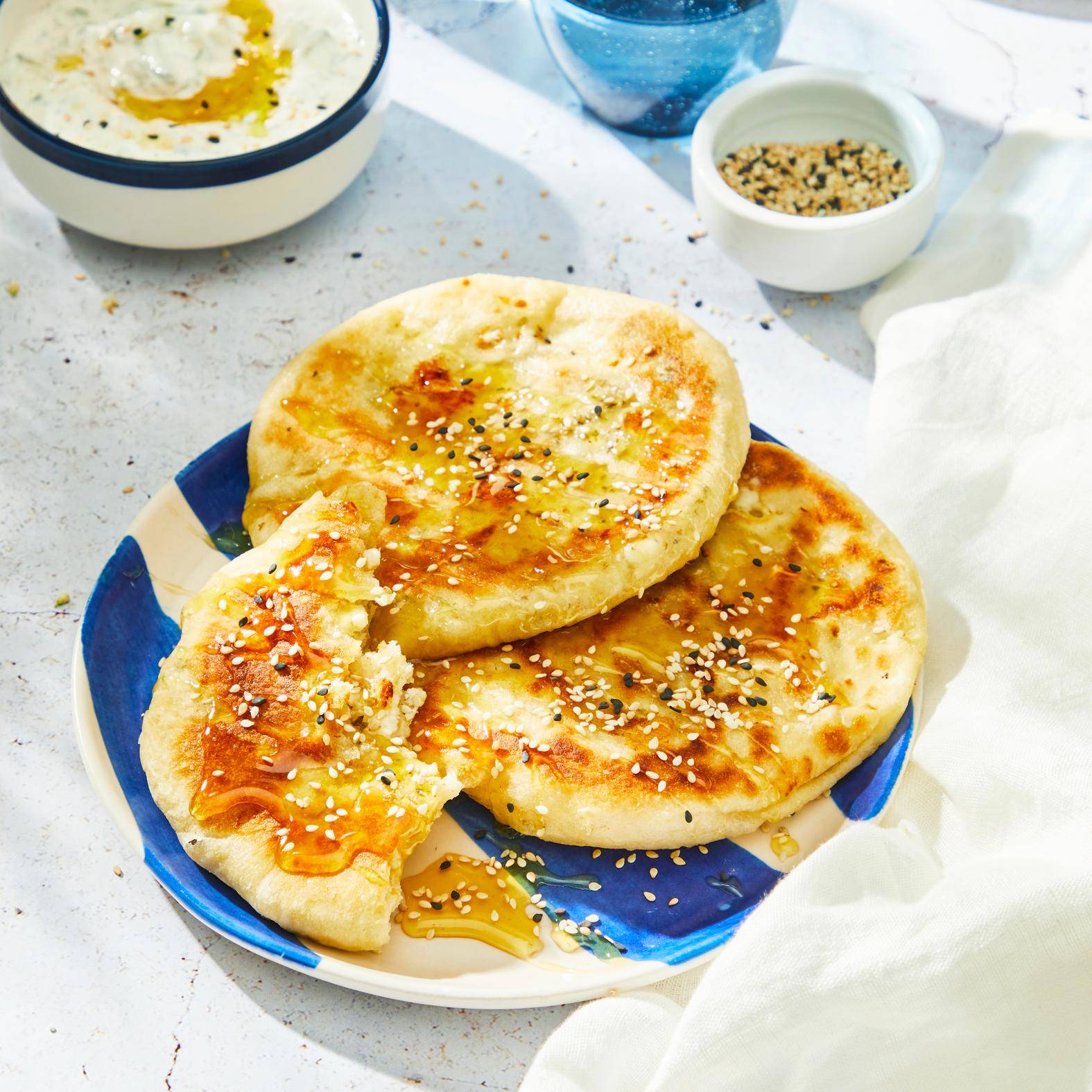 Pain à la feta poêlée - Recette OptiGrill 4in1 | Tefal