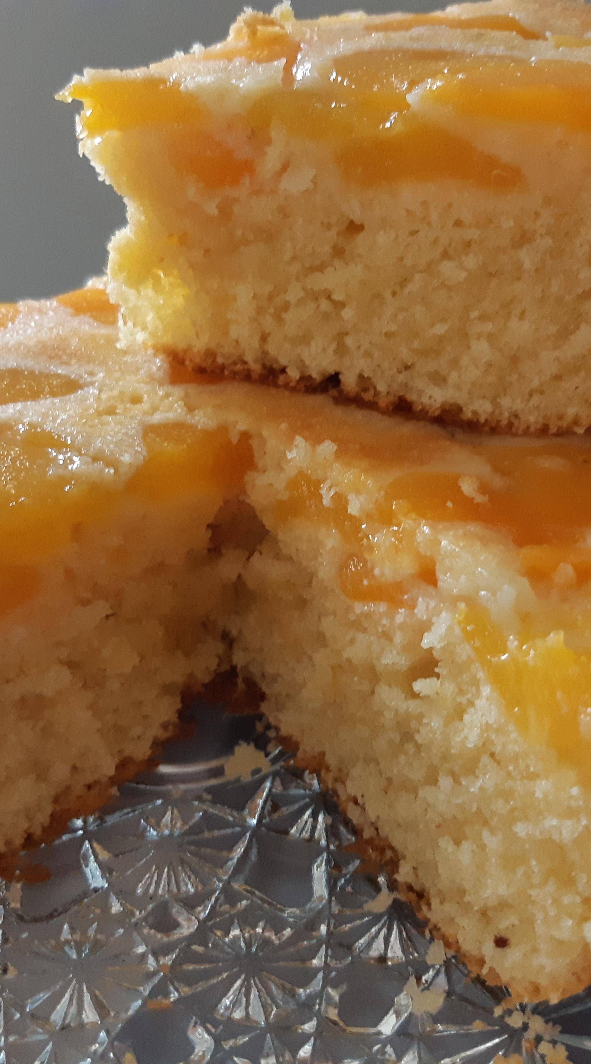 Gâteau moelleux aux abricots et à la poudre d amande - Recette Cake Factory | Tefal