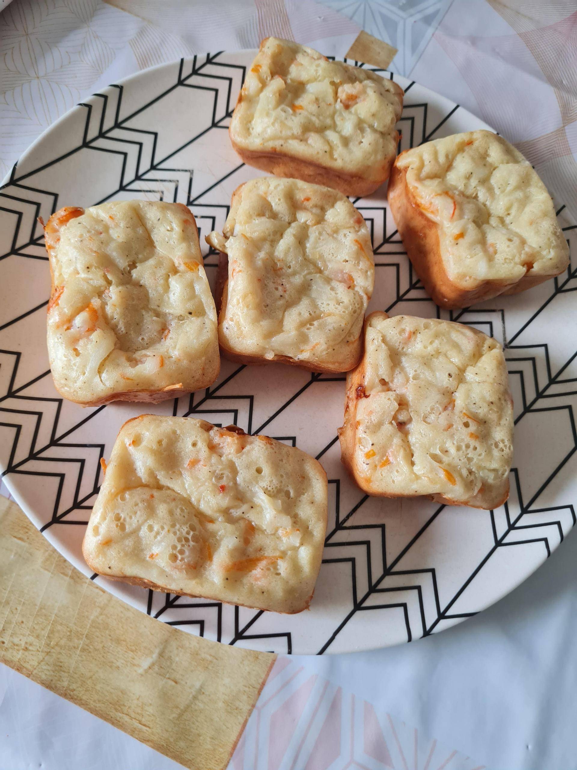 Cake Surimi Crevette emmental - Recepten Cake Factory Délices | Tefal