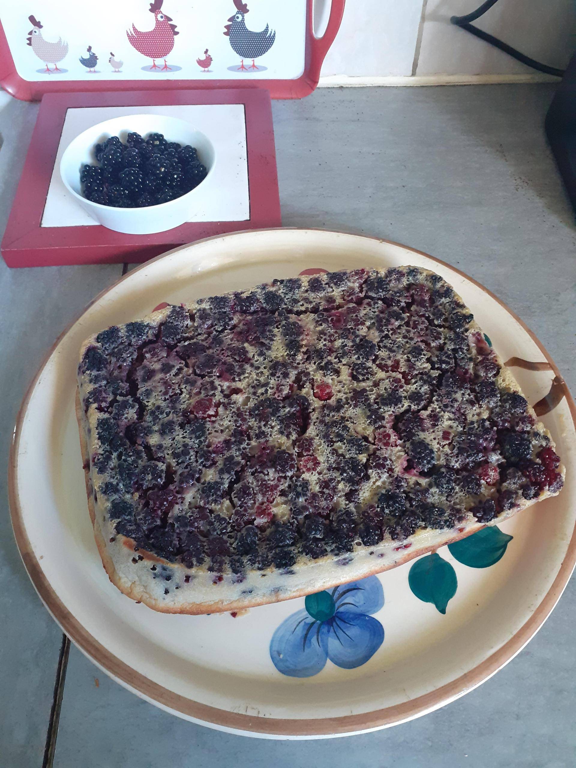 Clafoutis aux mûres - Recette Cake Factory | Tefal