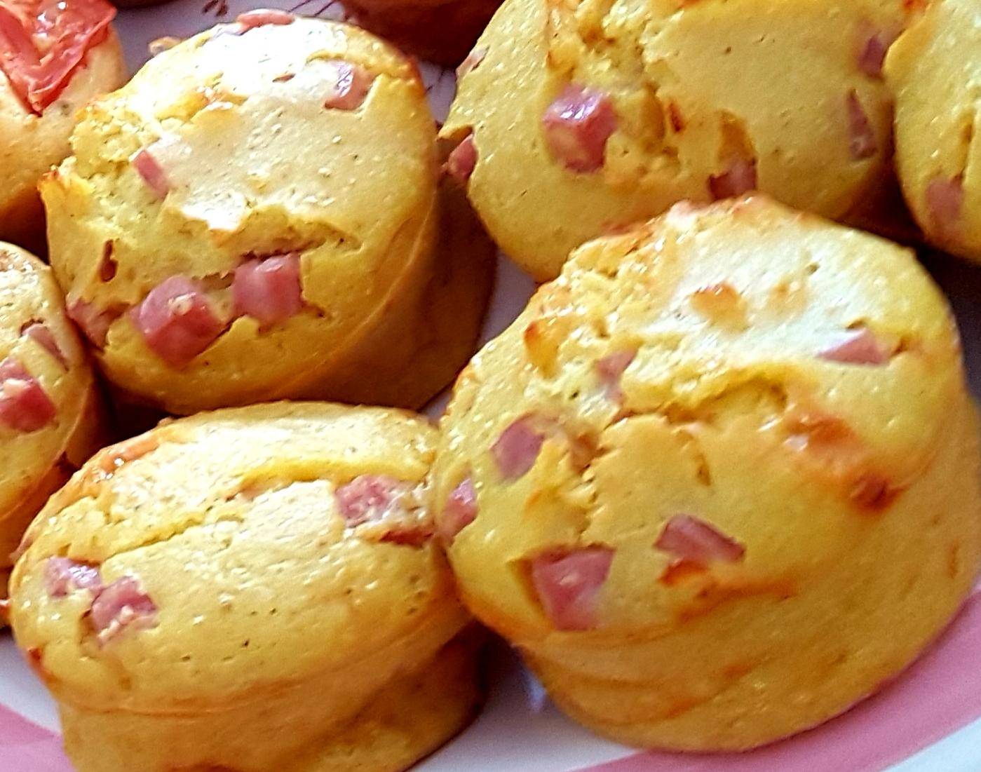 Muffin savora jambon cheddar - Recepten Cake Factory | Tefal