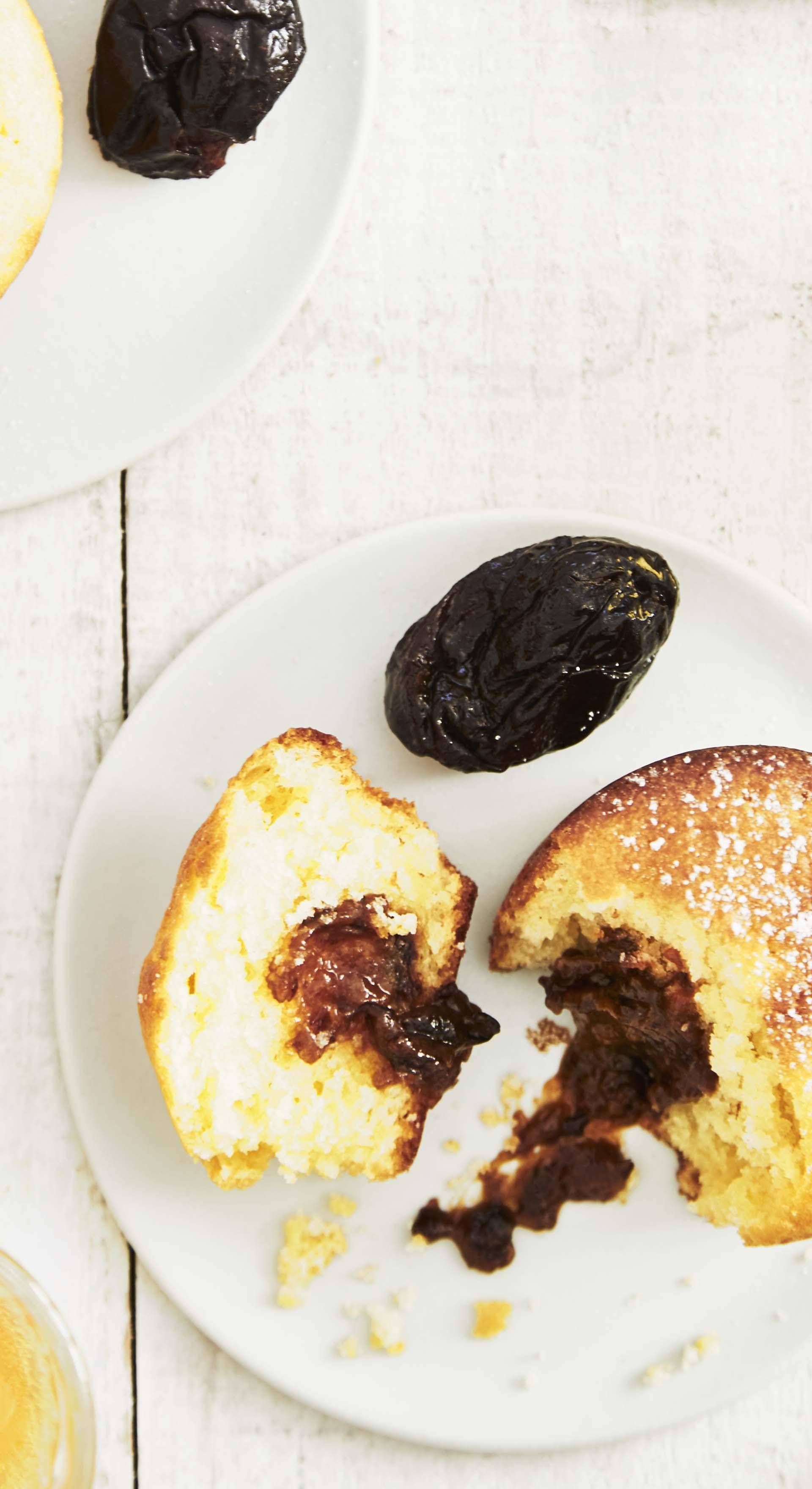 Cakejes met vloeibare vulling van pruimenjam - Recepten Cake Factory | Tefal