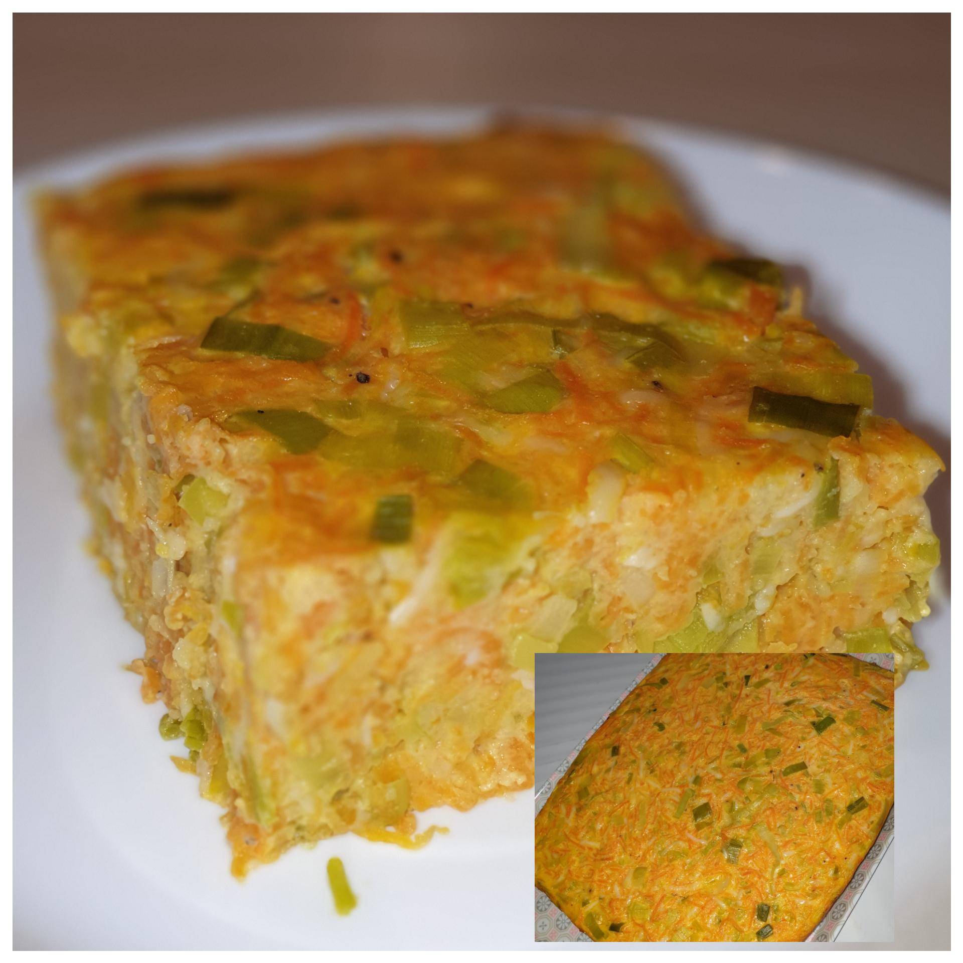 FLAN CAROTTES POIREAUX - Recette Cake Factory | Tefal