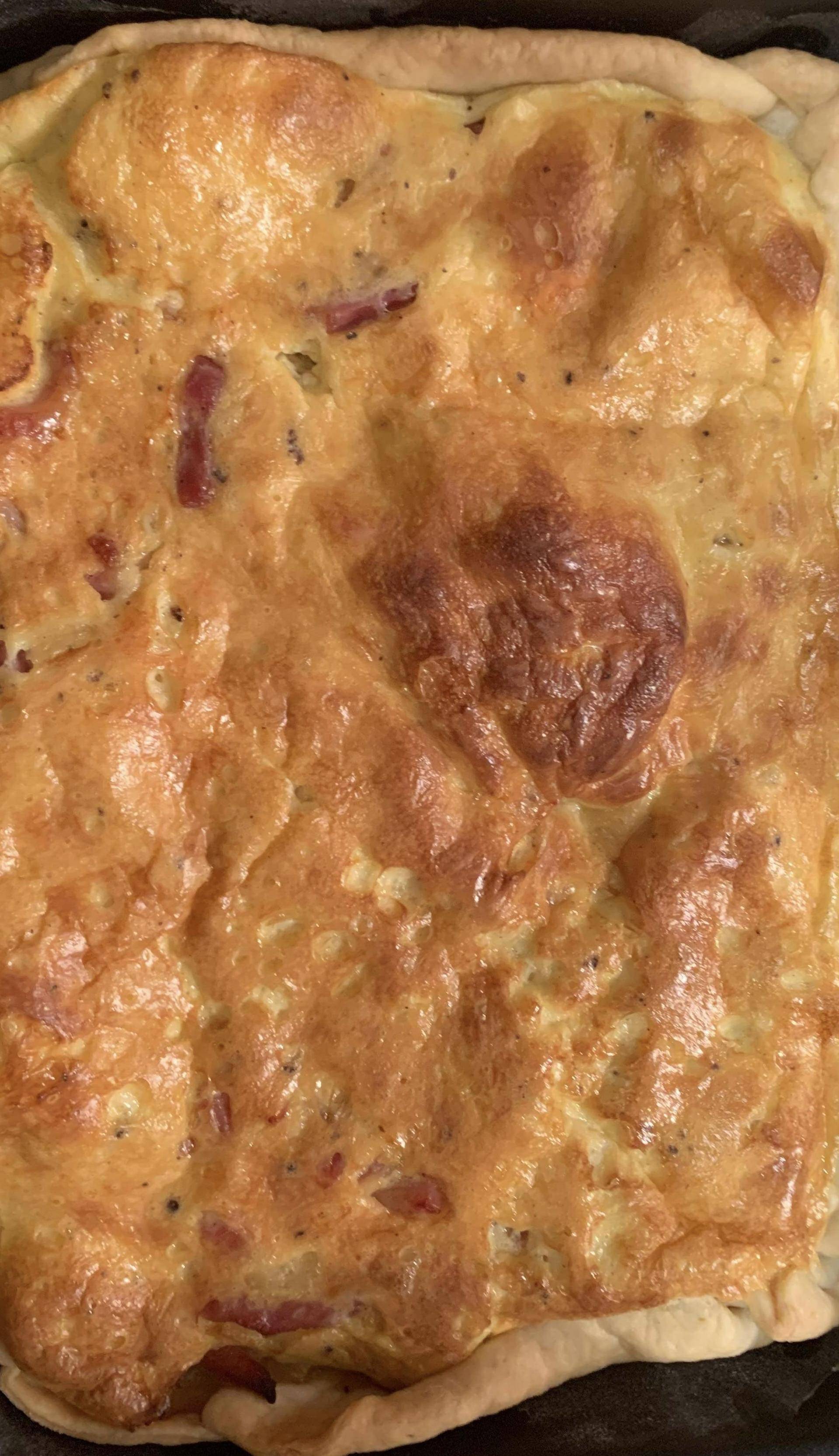 Quiche Lorraine 4 personnes - Recette Cake Factory | Tefal