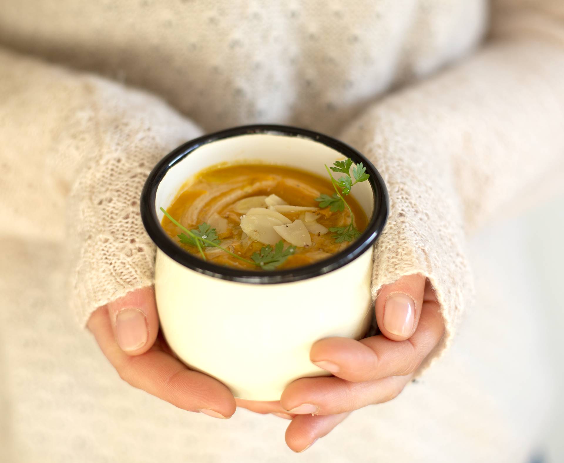 Soupe de carottes et patates douces au lait de coco - Recette undefined | Tefal