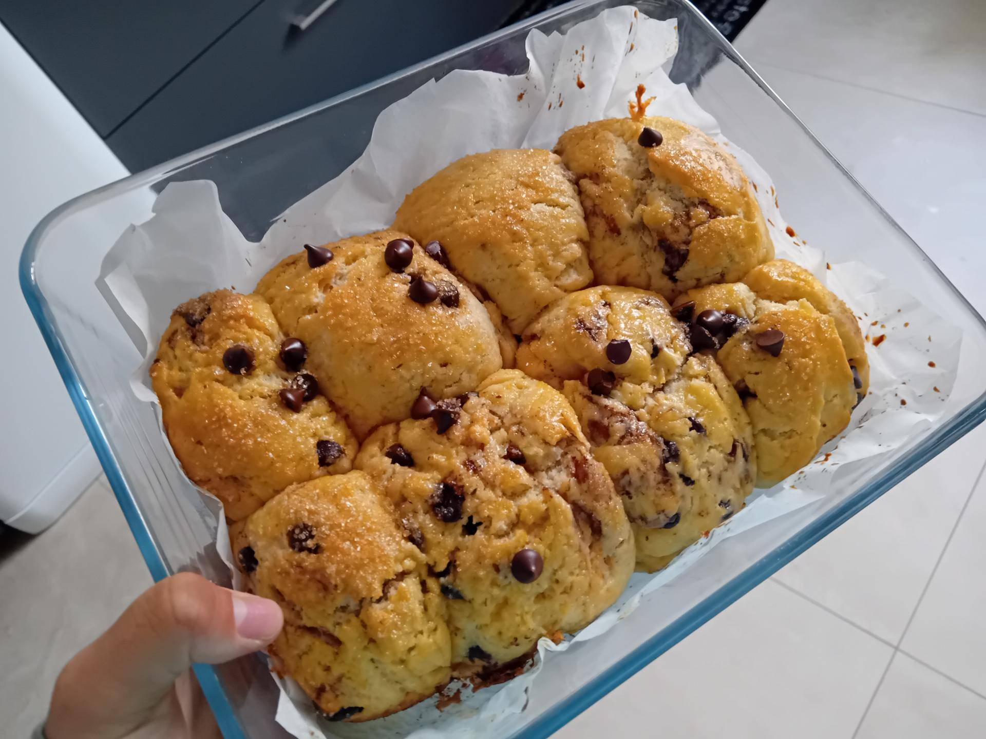 Brioche moelleuse au pépite de chocolat - Recepten Cake Factory | Tefal